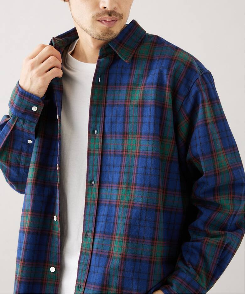 タータンチェック フランネルシャツ（シャツ／ブラウス）｜JOURNAL  