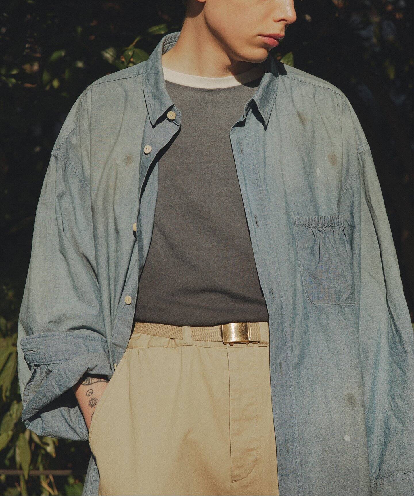 refomed×JW】WRIST PATCH SHIRTCHAMBRY（シャツ／ブラウス）｜JOINT 