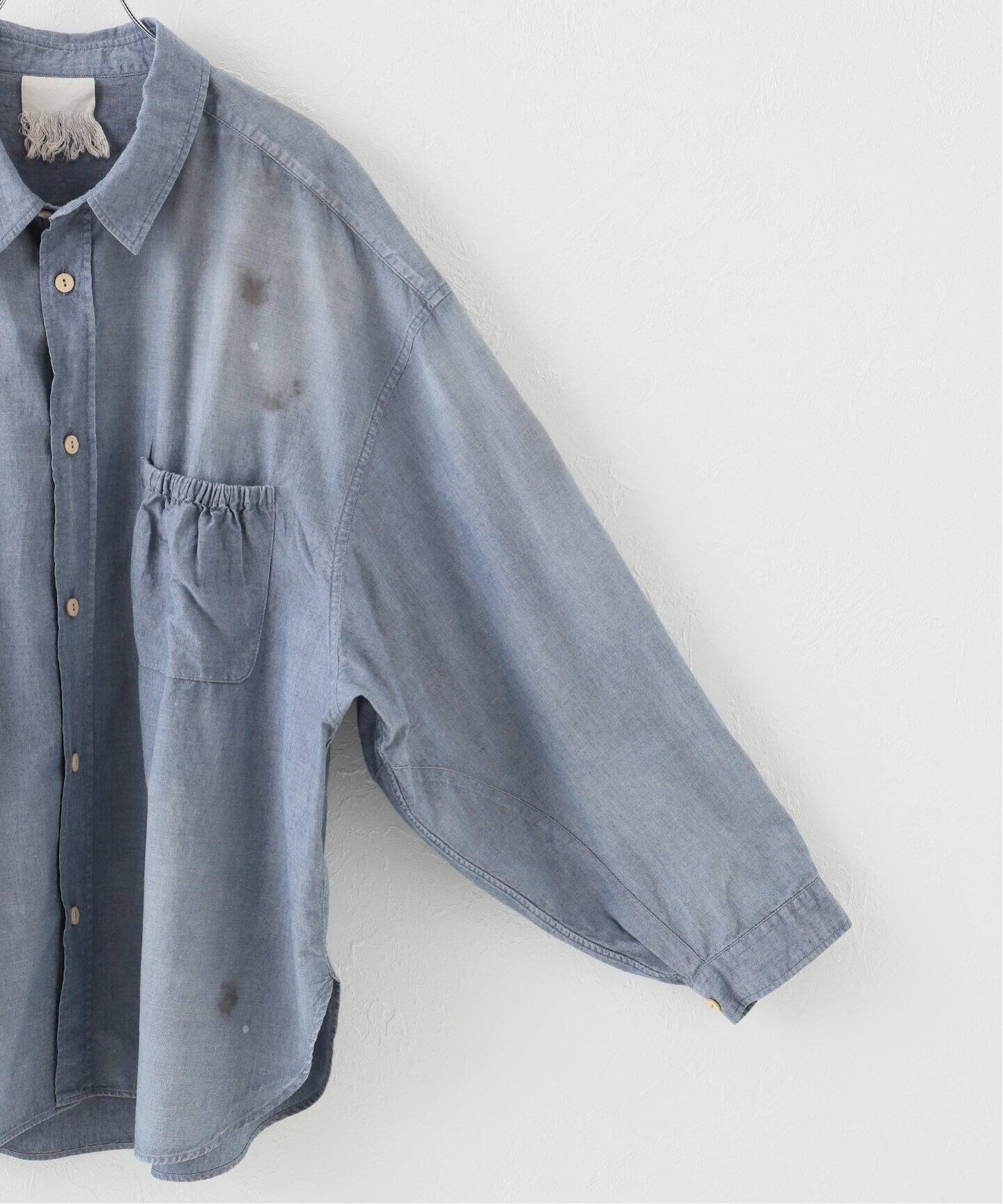 refomed×JW】WRIST PATCH SHIRTCHAMBRY（シャツ／ブラウス）｜JOINT 
