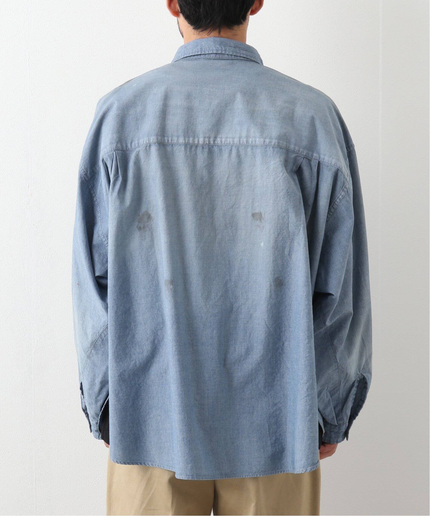 refomed×JW】WRIST PATCH SHIRTCHAMBRY（シャツ／ブラウス）｜JOINT 