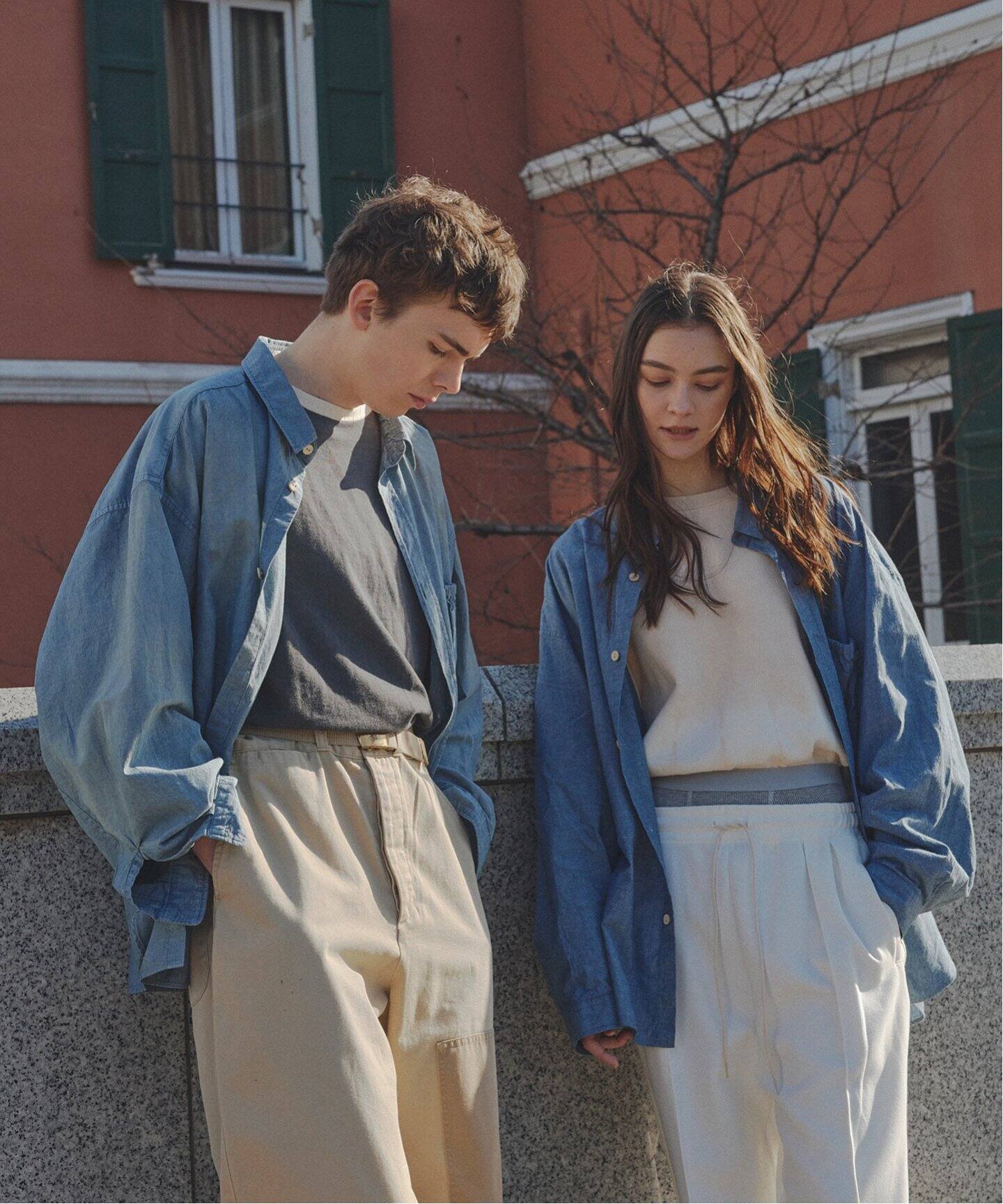 refomed×JW】WRIST PATCH SHIRTCHAMBRY（シャツ／ブラウス）｜JOINT 