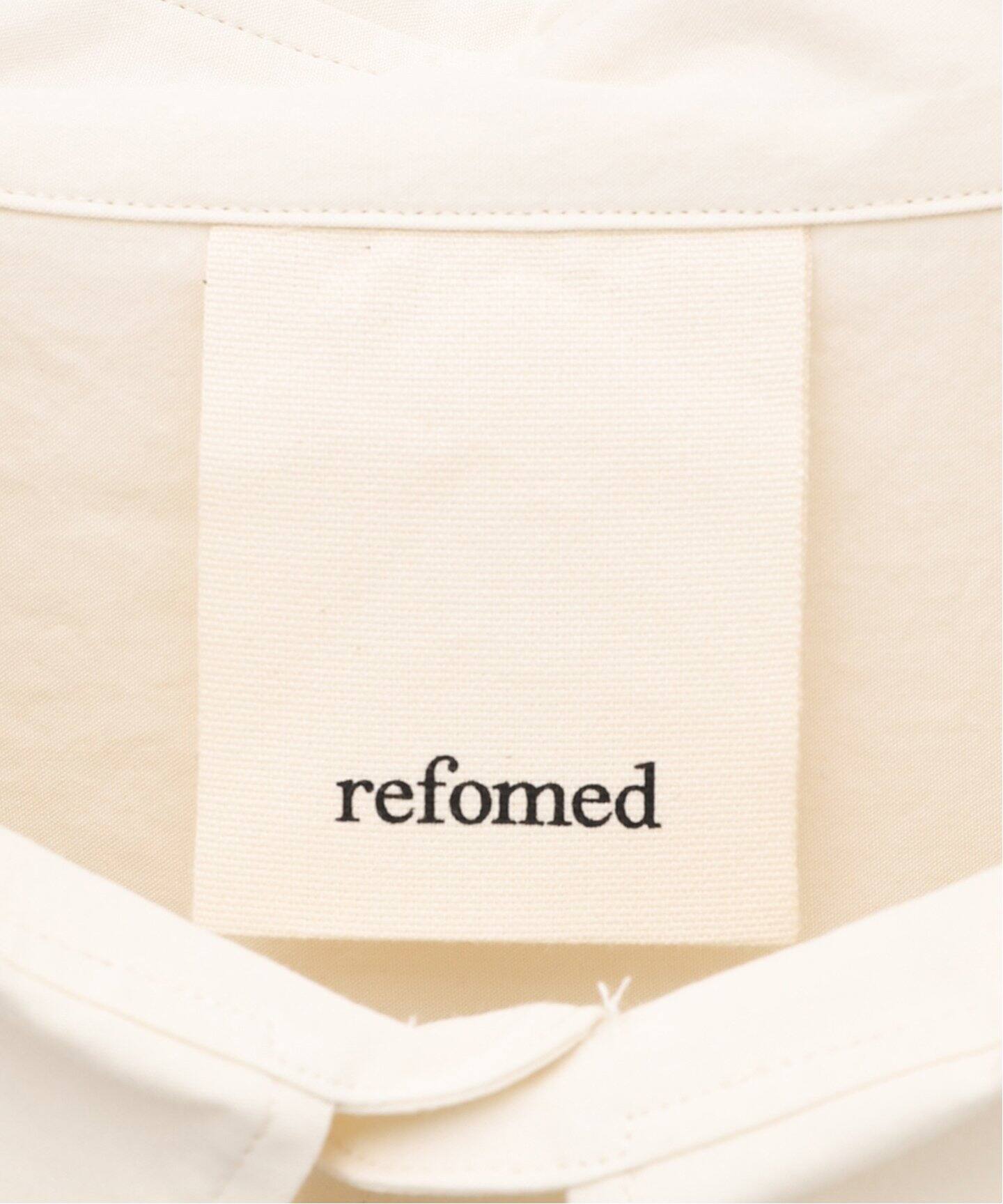 refomed / リフォメッド】 WRIST PATCH WIDE SHIRT OFF（シャツ 