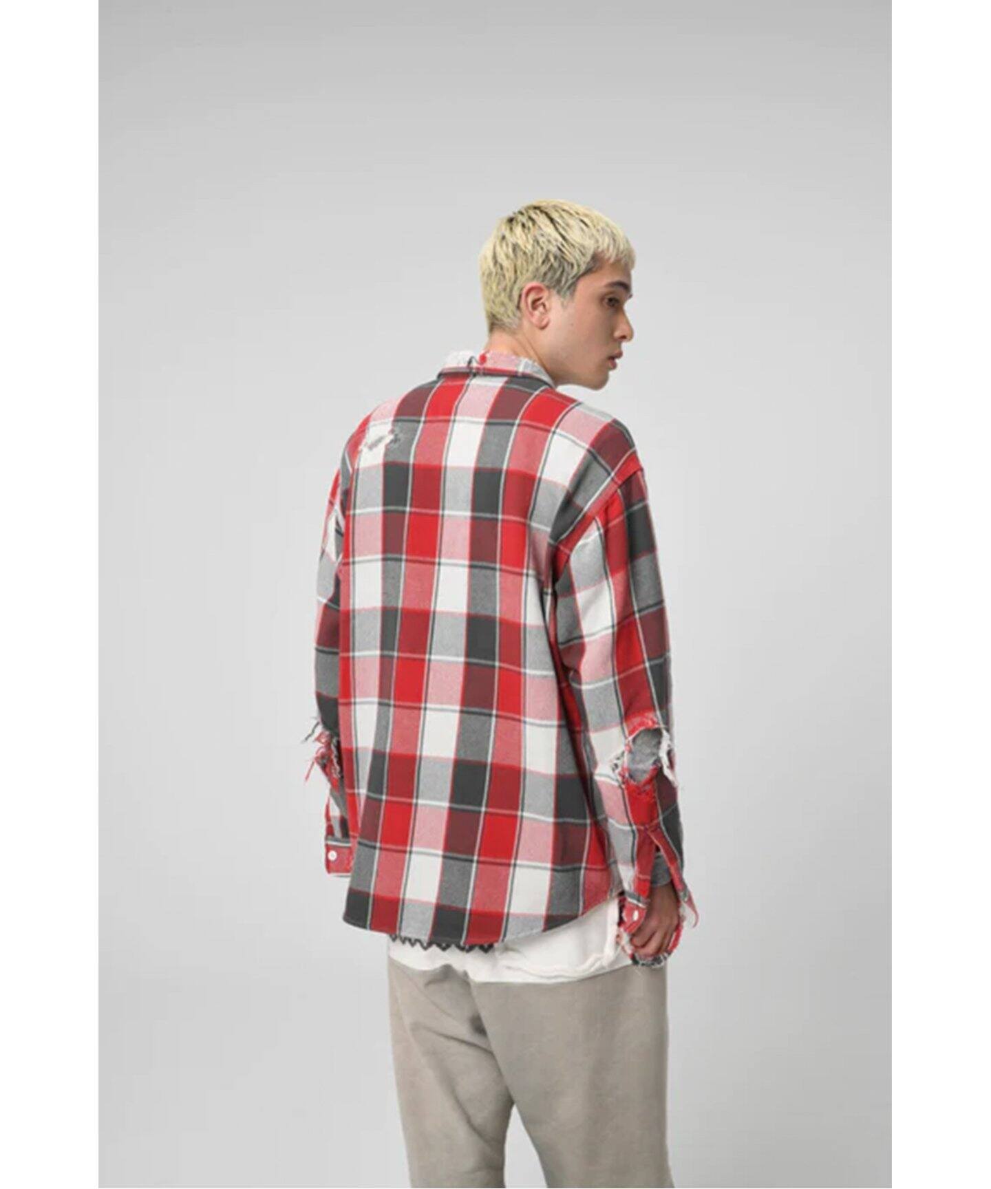 BOWWOW REPAIR AGEING FLANNEL SHIRTS シャツ 