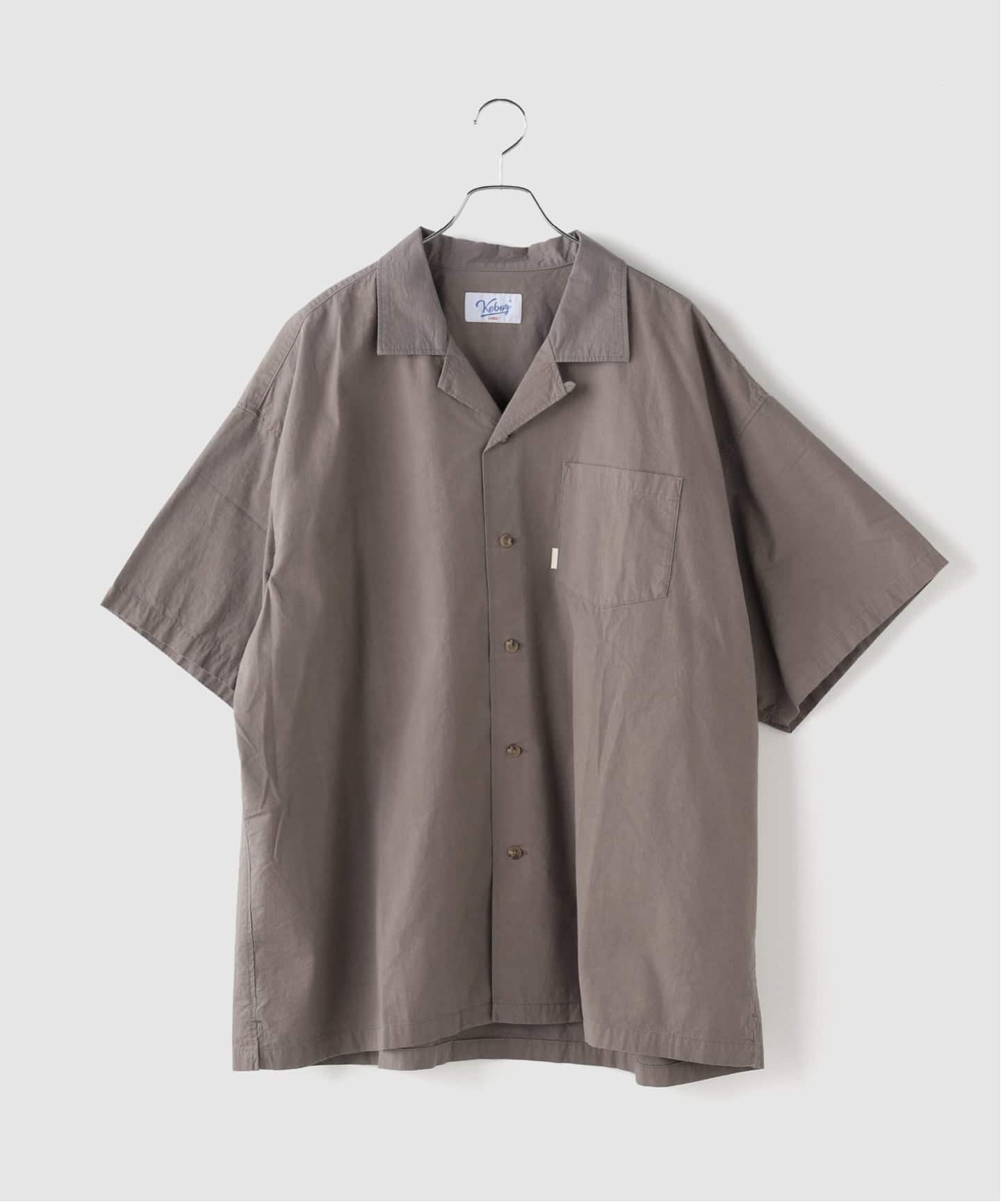 KEBOZ WASHED COTTON TWILL WORK SHIRT（シャツ／ブラウス）｜B.C