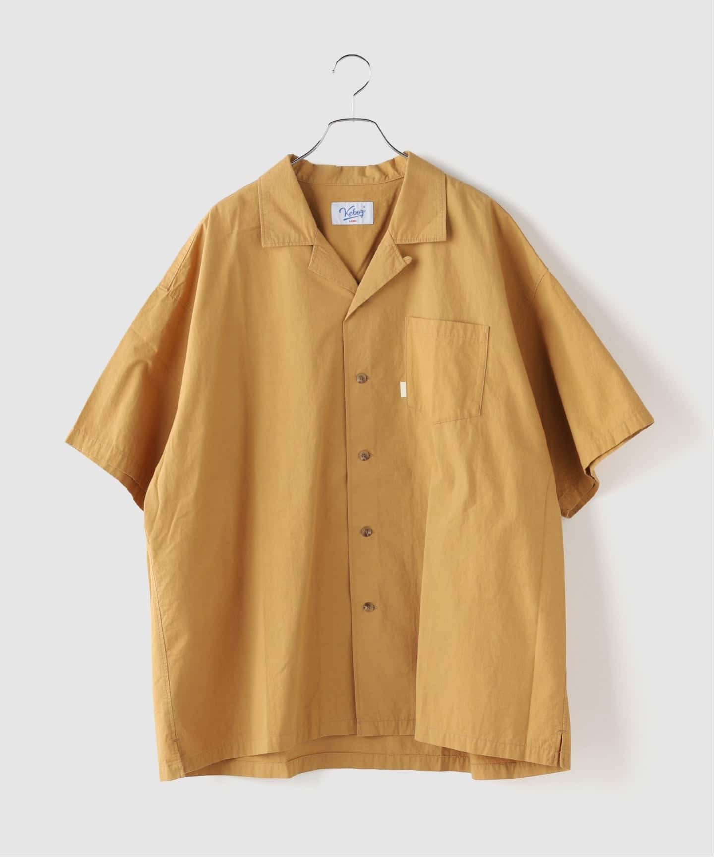 KEBOZ WASHED COTTON TWILL WORK SHIRT（シャツ／ブラウス）｜B.C