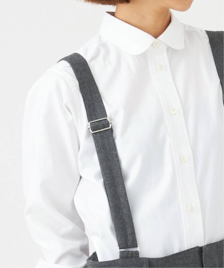 オックスフォードラウンドカラーシャツ（シャツ／ブラウス）｜IENA  