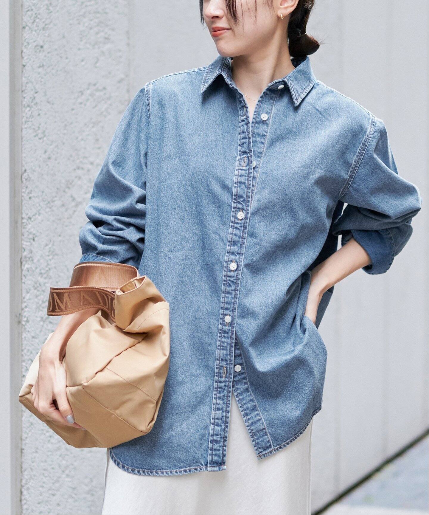 デニムベーシックシャツ（シャツ／ブラウス）｜IENA（イエナ）の通販  