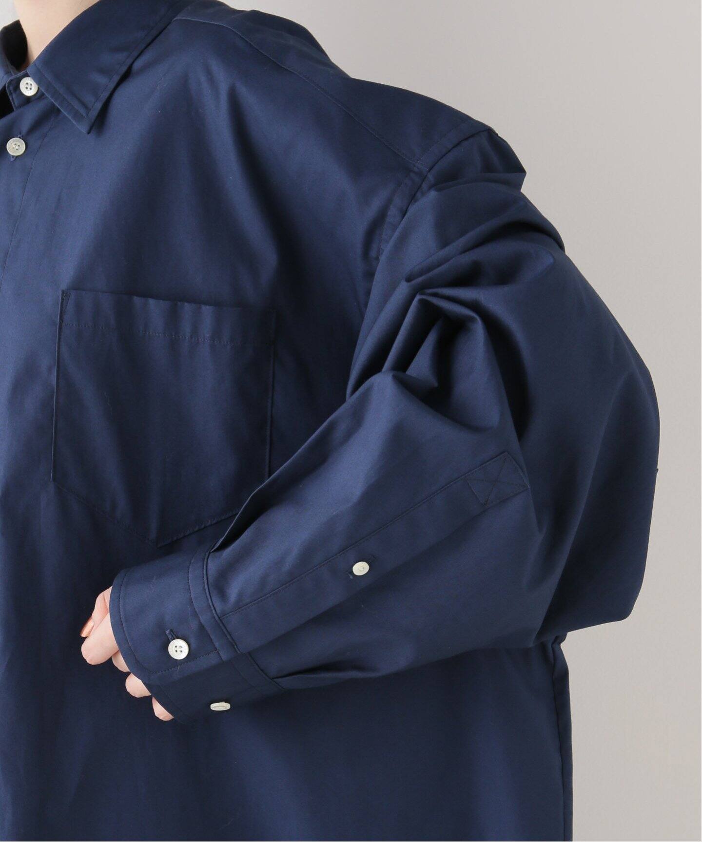 SEA/シー】ブロード 4XL マスキュリンシャツ（シャツ／ブラウス 
