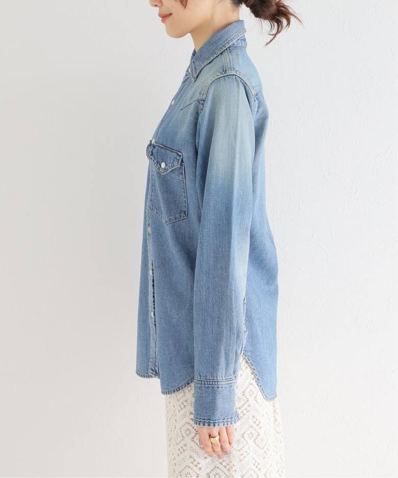 MADISONBLUE/マディソンブルー】WESTERN SH DENIM デニムシャツ  