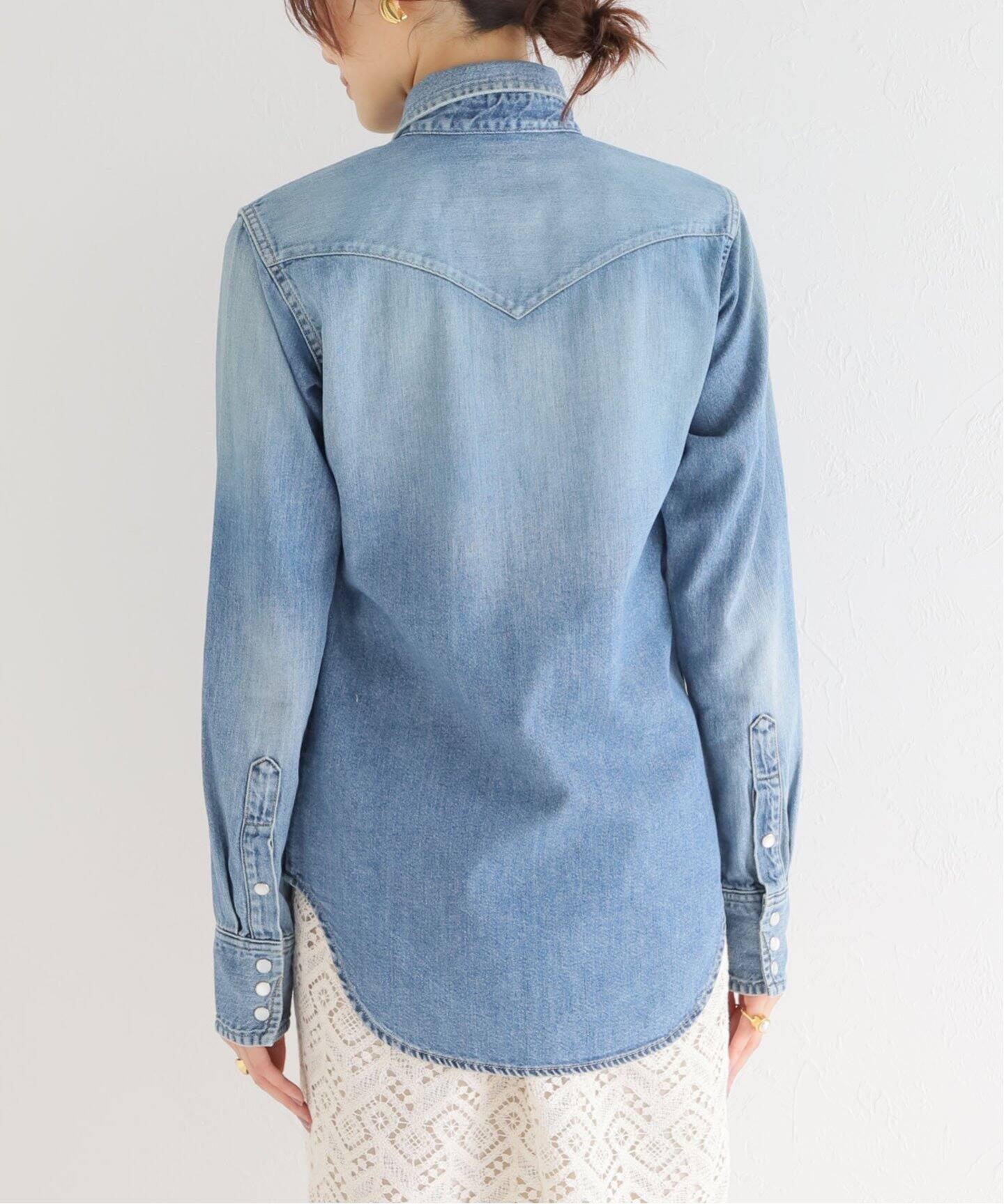 MADISONBLUE/マディソンブルー】WESTERN SH DENIM デニムシャツ  