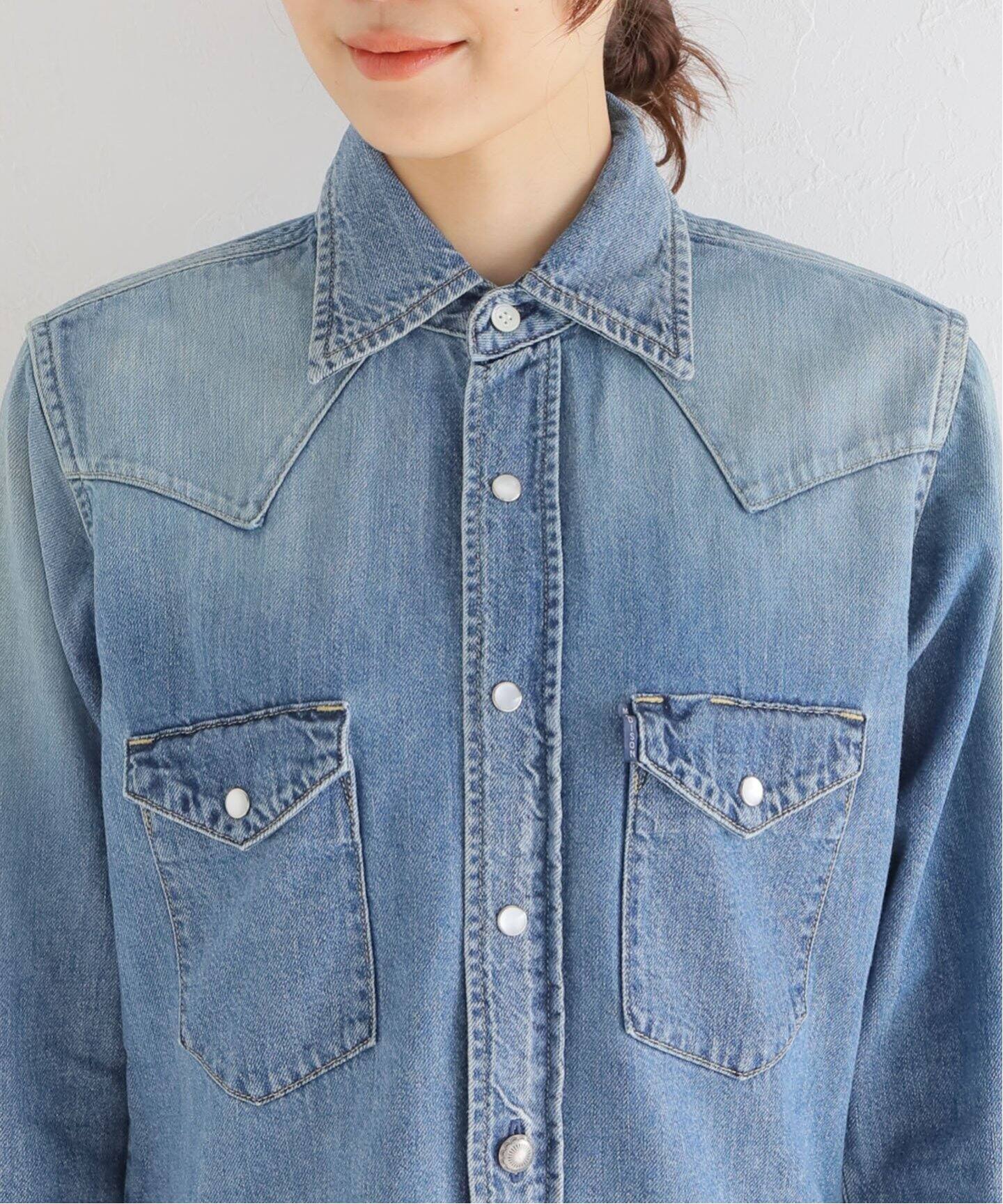 MADISONBLUE/マディソンブルー】WESTERN SH DENIM デニムシャツ 