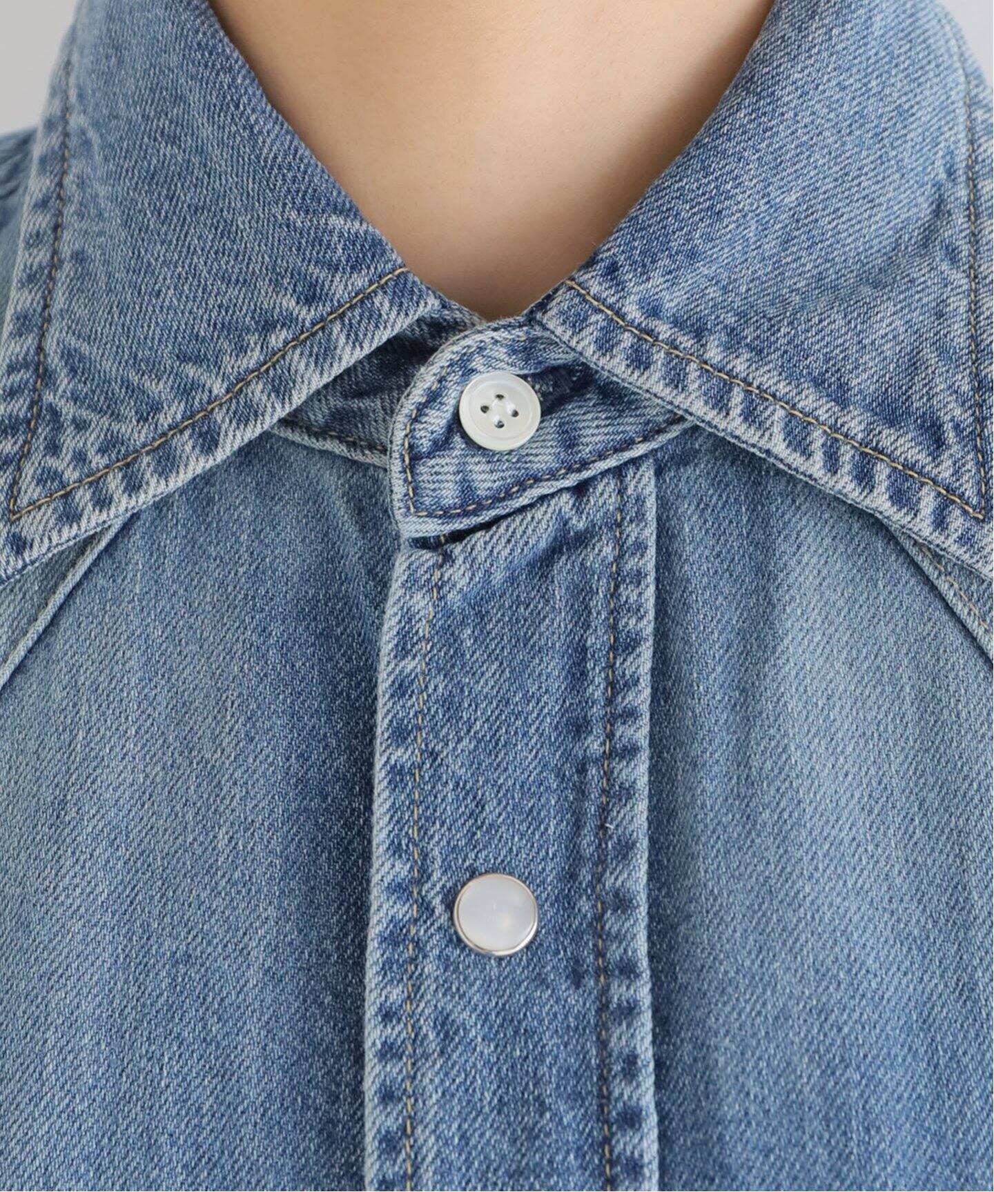 MADISONBLUE/マディソンブルー】WESTERN SH DENIM デニムシャツ  