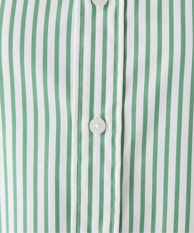 MADISONBLUE/マディソンブルー】 RELAXED FIT S/S ストライプシャツ