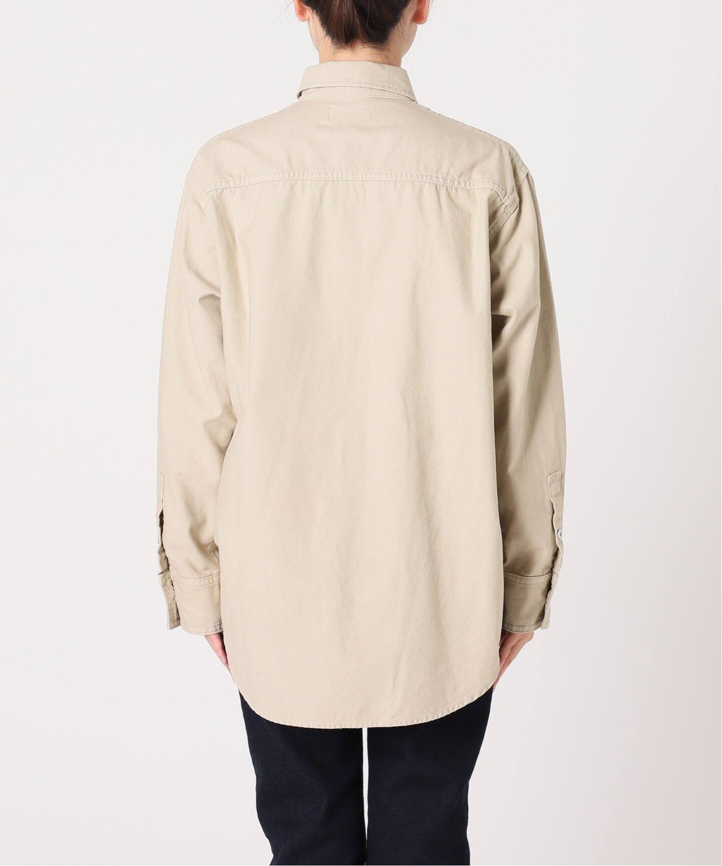 Healthy DENIM/ヘルシーデニム】SLOBE別注バックサテンビッグシャツ