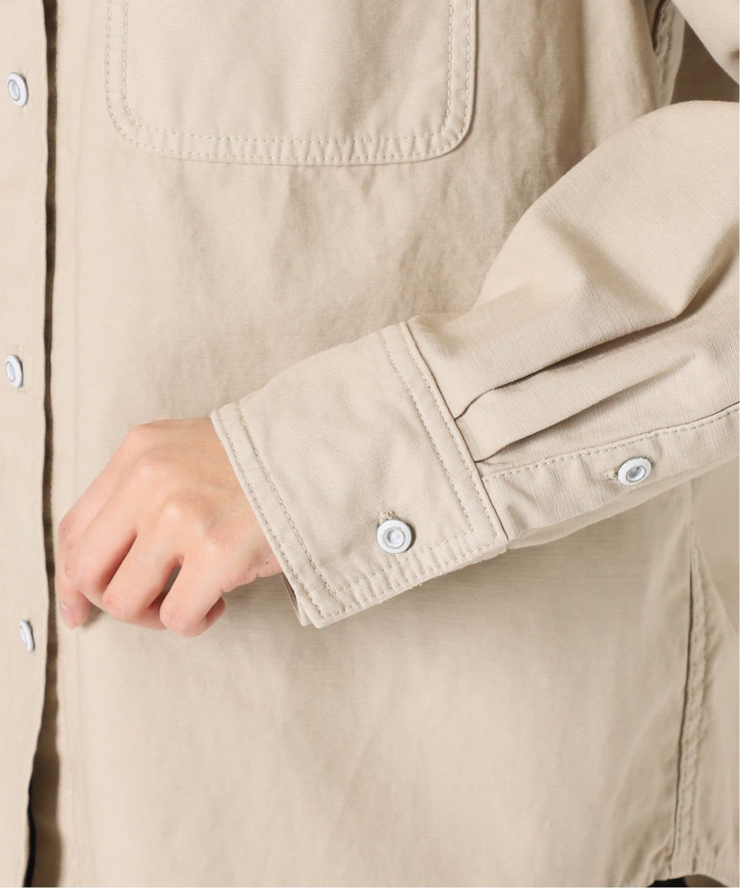 Healthy DENIM/ヘルシーデニム】SLOBE別注バックサテンビッグシャツ
