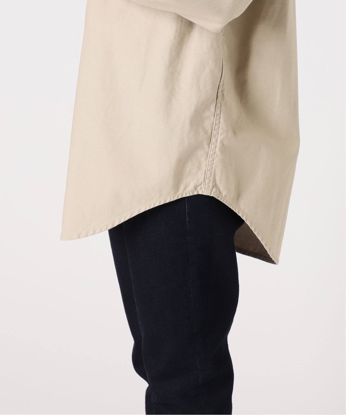 Healthy DENIM/ヘルシーデニム】SLOBE別注バックサテンビッグシャツ 