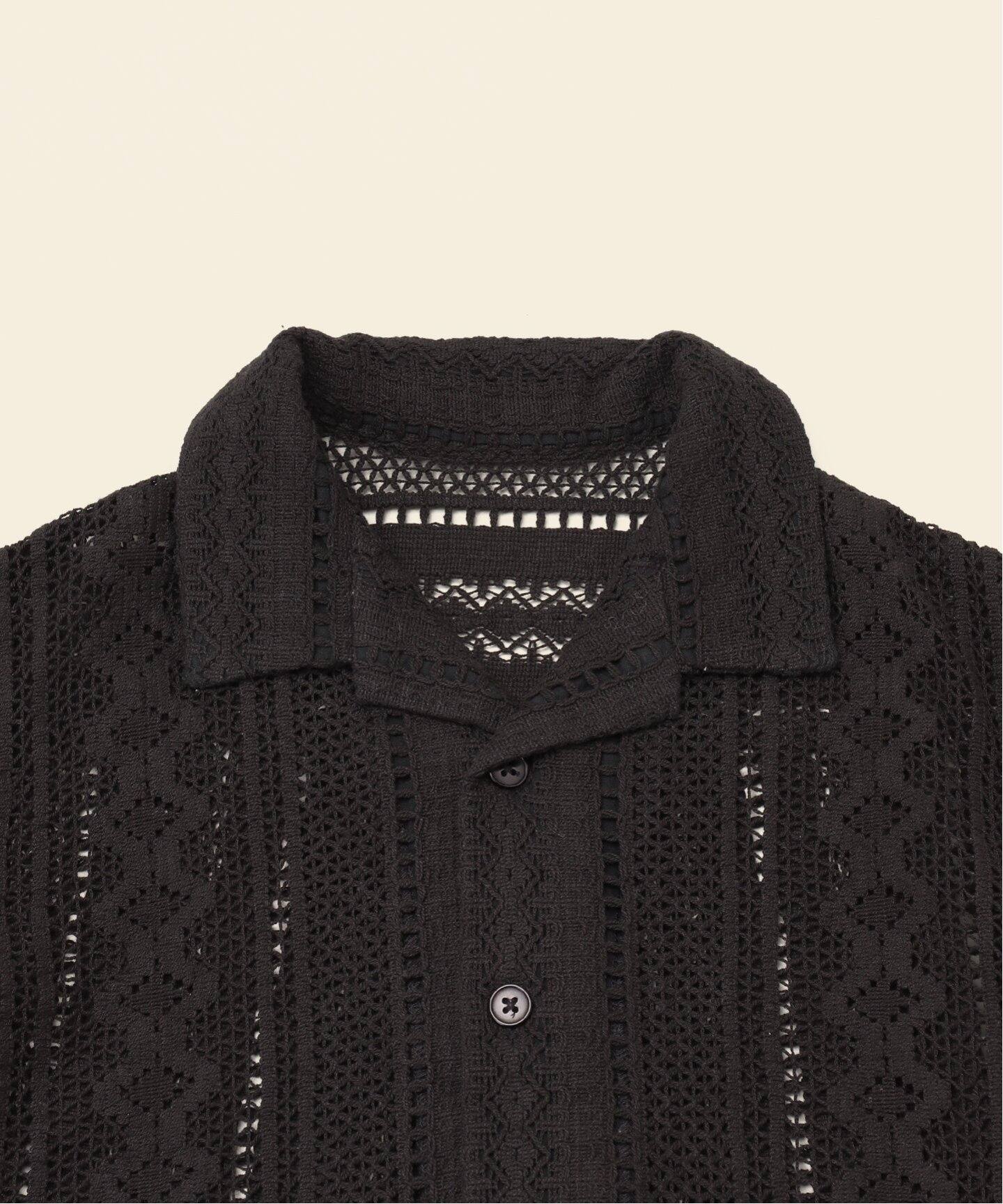 ooju/オージュ】別注 indian lace open collar shirts kids(80cm