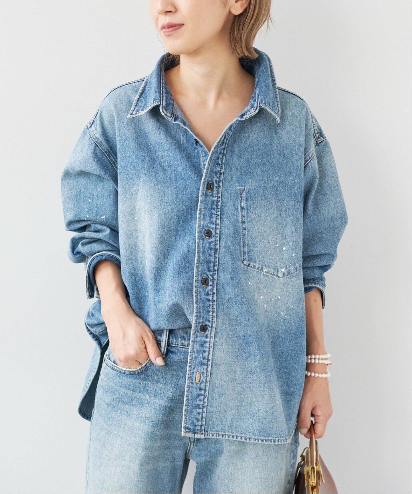 追加》les Tendre DENIM シャツ2（シャツ／ブラウス）｜Plage 