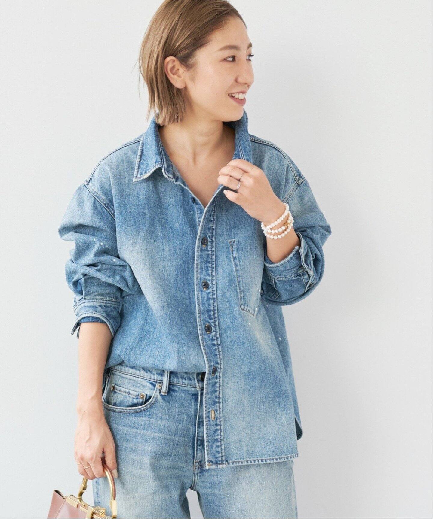 追加》les Tendre DENIM シャツ3（シャツ／ブラウス）｜Plage 