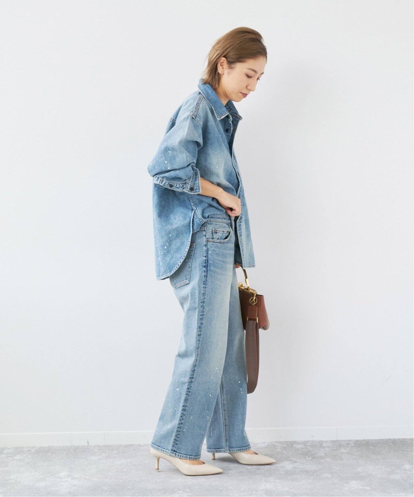 追加》les Tendre DENIM シャツ3（シャツ／ブラウス）｜Plage 