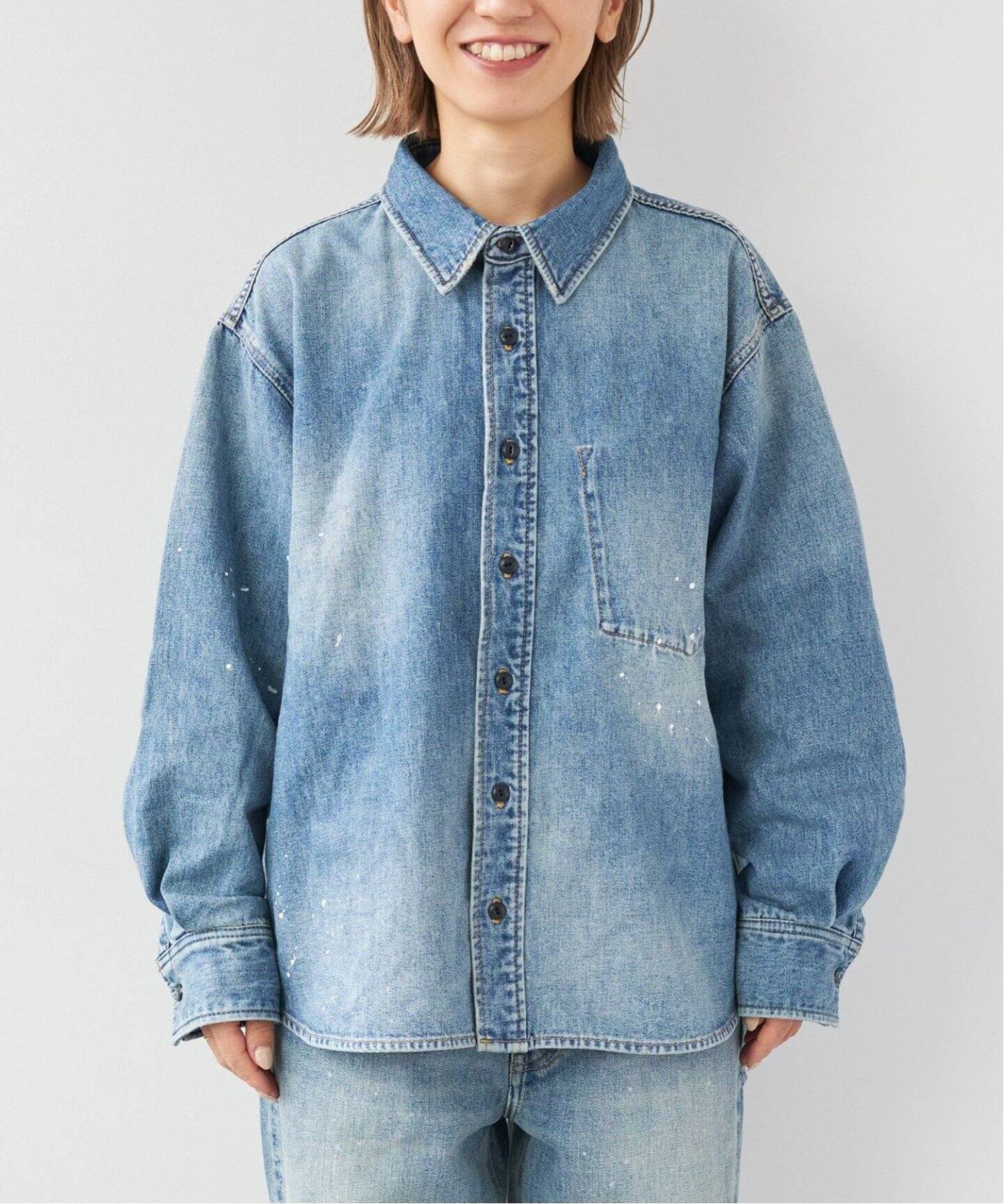 追加》les Tendre DENIM シャツ3（シャツ／ブラウス）｜Plage 