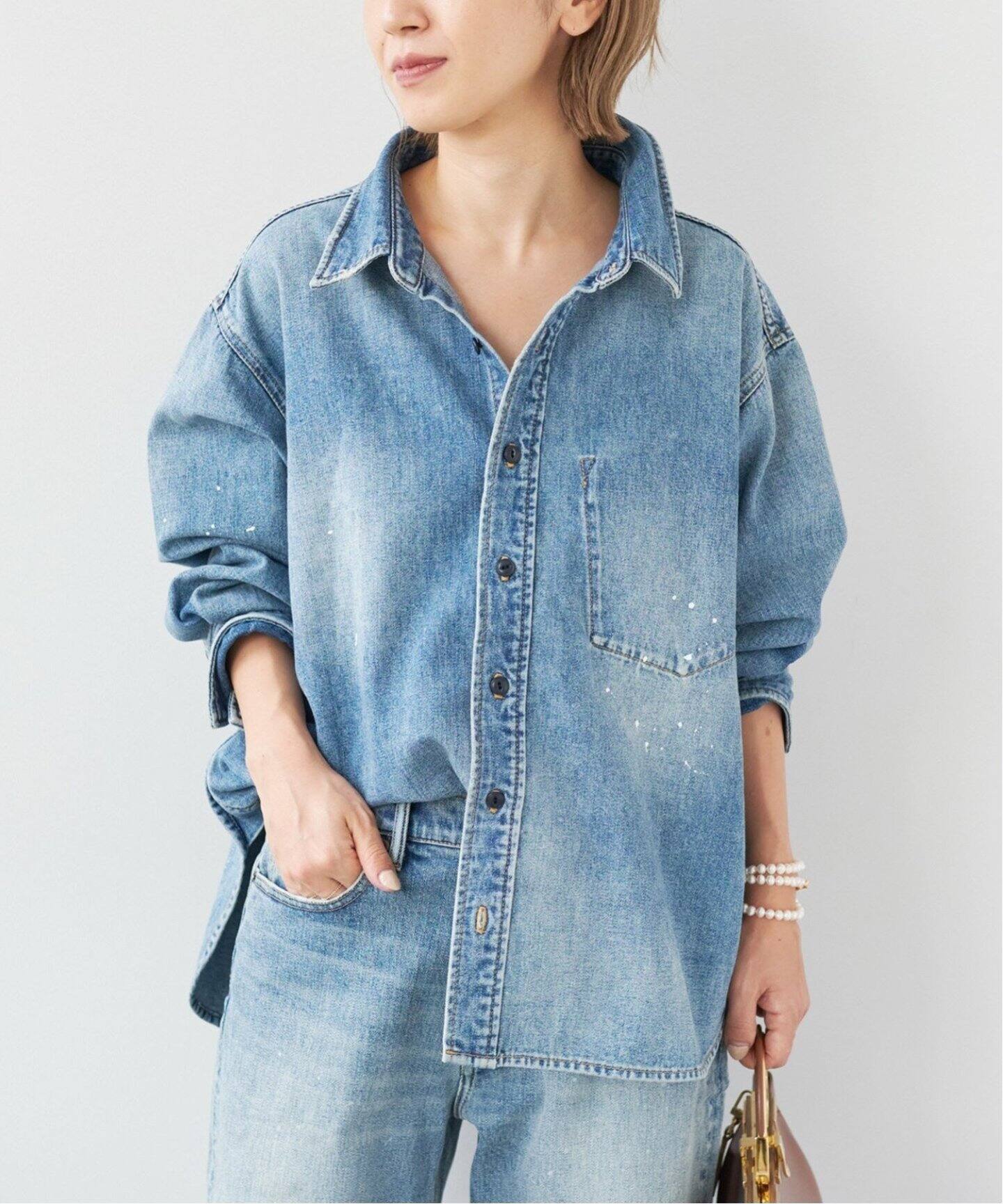 追加》les Tendre DENIM シャツ3（シャツ／ブラウス）｜Plage 