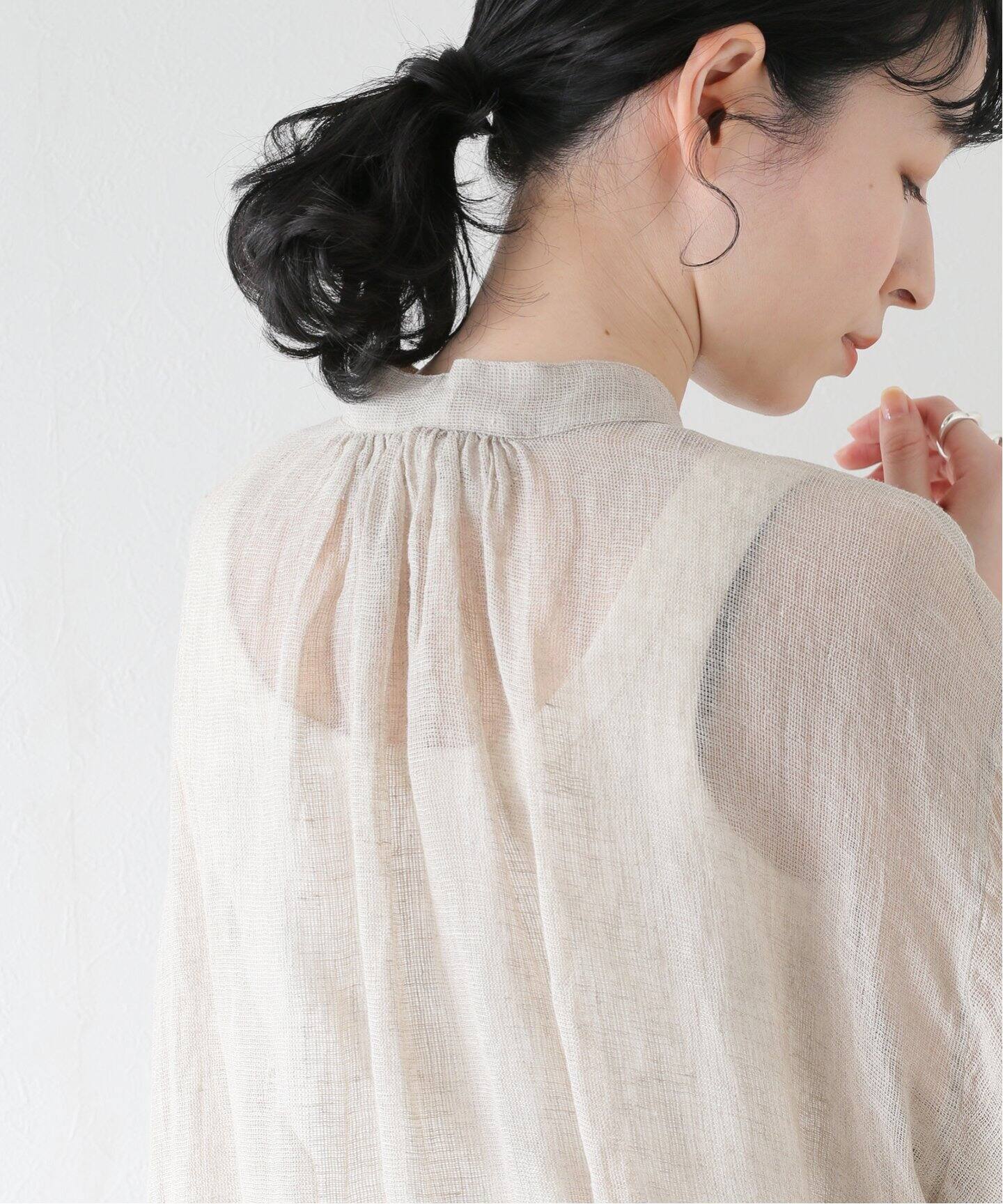 CALMER】別注 BandCollar シャツ（シャツ／ブラウス）｜Plage 