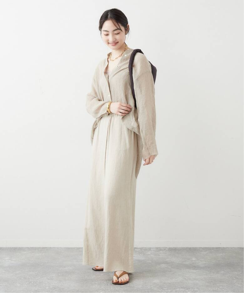 追加》【CALMER】別注 BandCollar シャツ2（シャツ／ブラウス）｜Plage 