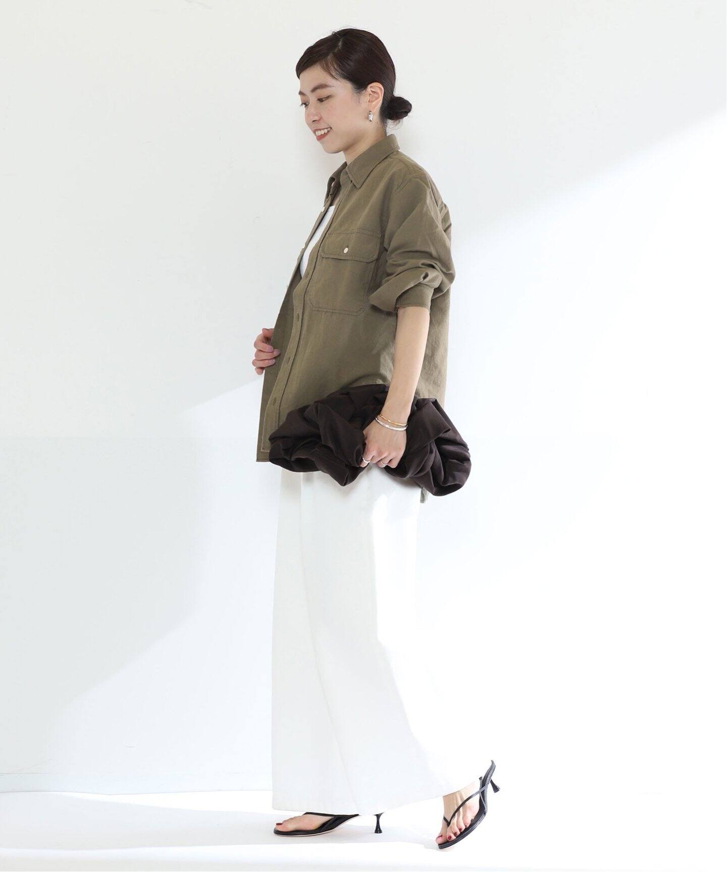 upper hights/アッパーハイツ】THE OFFICER SHIRTS（シャツ／ブラウス  