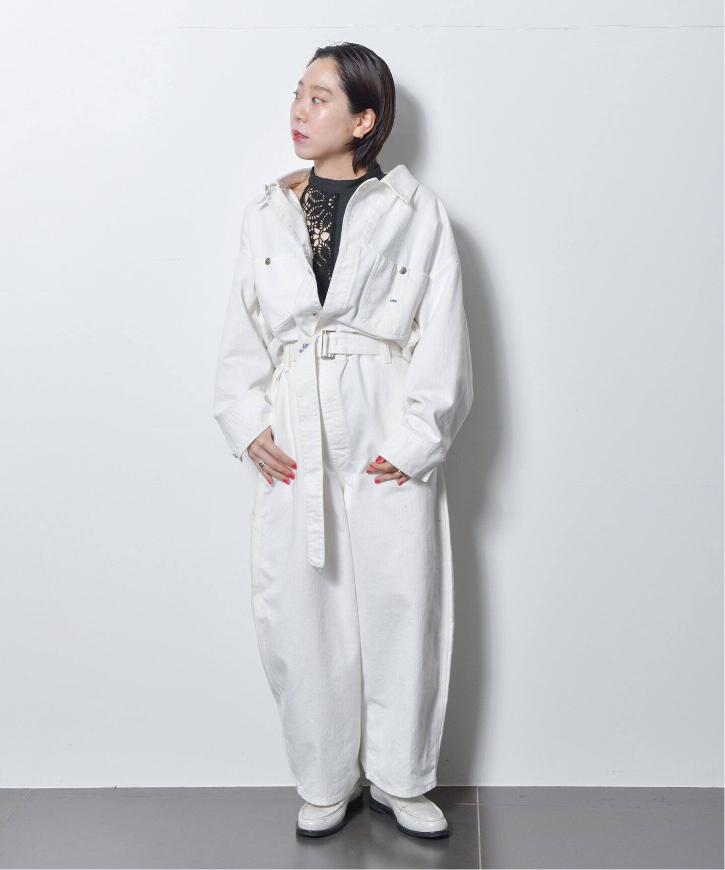 MALION Vintage/マリオンヴィンテージ】別注 holter neck：ブラウス 