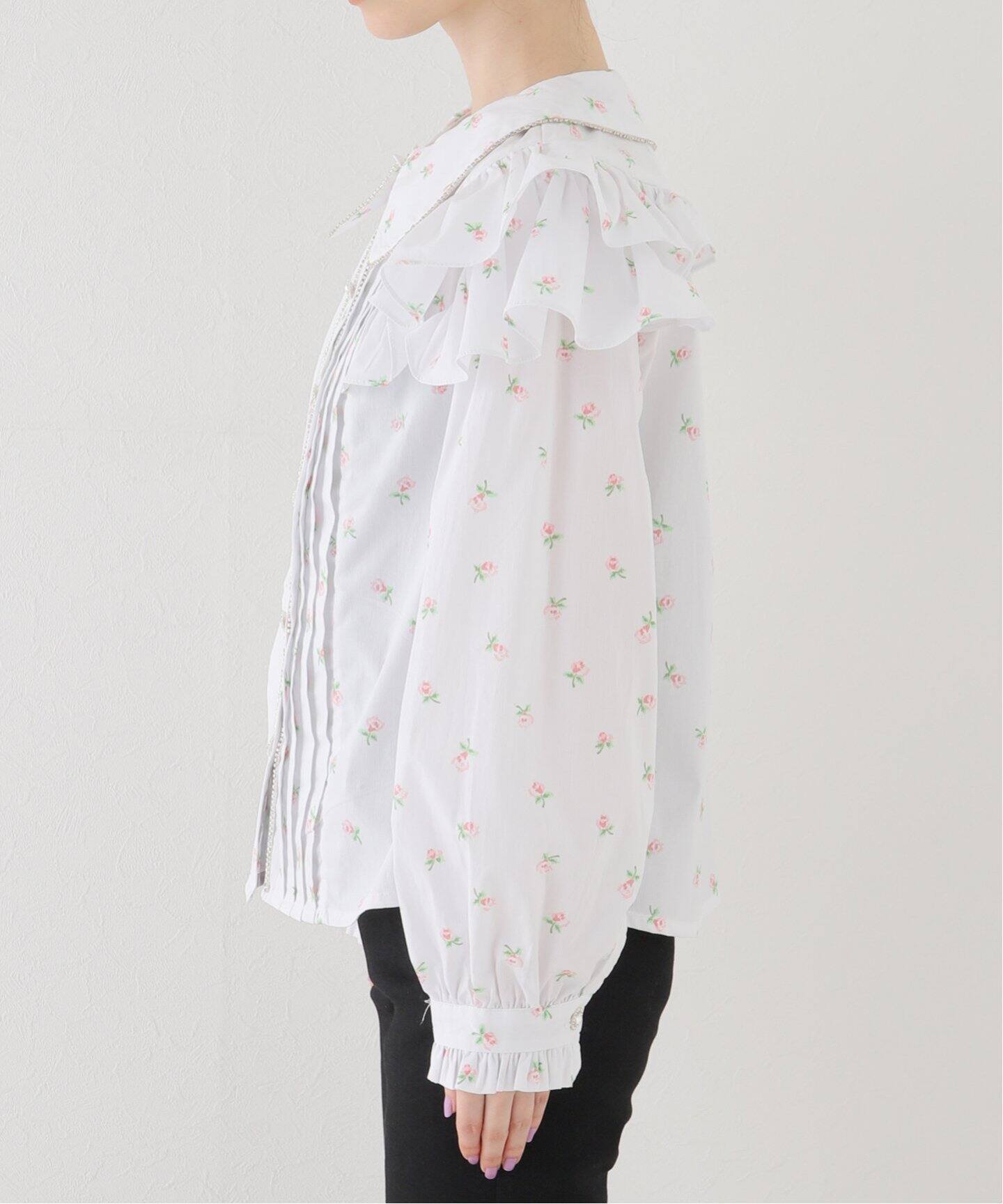 DREAM sister jane Chamomile Ditsy Ruffle Blouse（シャツ／ブラウス 