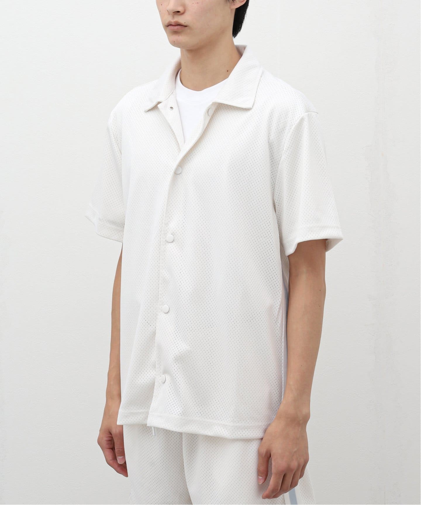 【Reigning Champ】リネン混紡・メッシュニット・半袖シャツ 楽天市場】メッシュ（素材（生地・毛糸）麻・リネン）（トップス