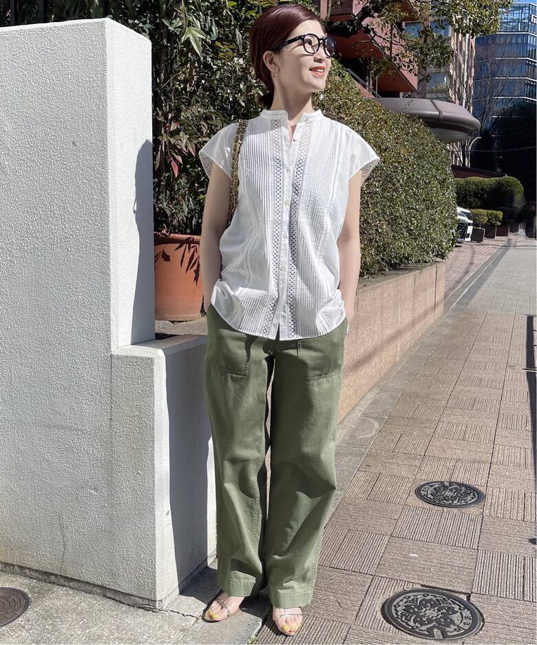 ≪追加≫ケミカルレーススタンドカラーブラウス（シャツ／ブラウス  