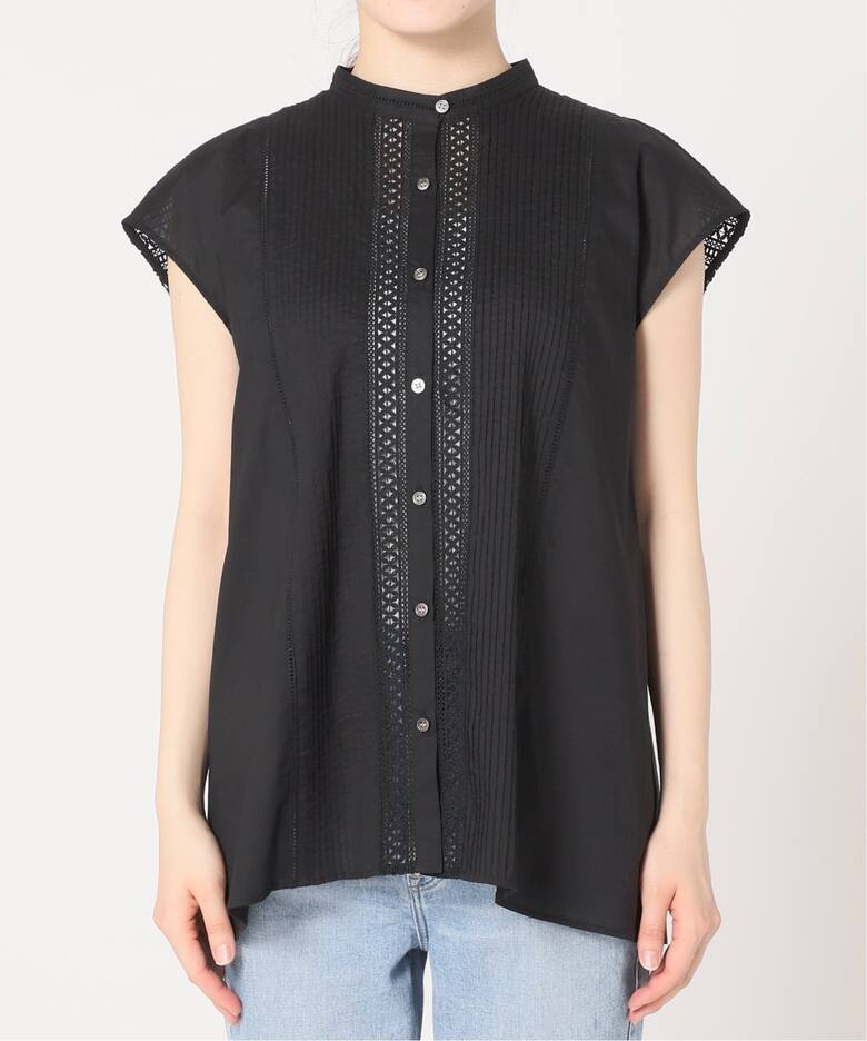 ≪追加≫ケミカルレーススタンドカラーブラウス（シャツ／ブラウス  