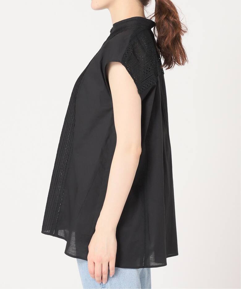 ≪追加≫ケミカルレーススタンドカラーブラウス（シャツ／ブラウス  