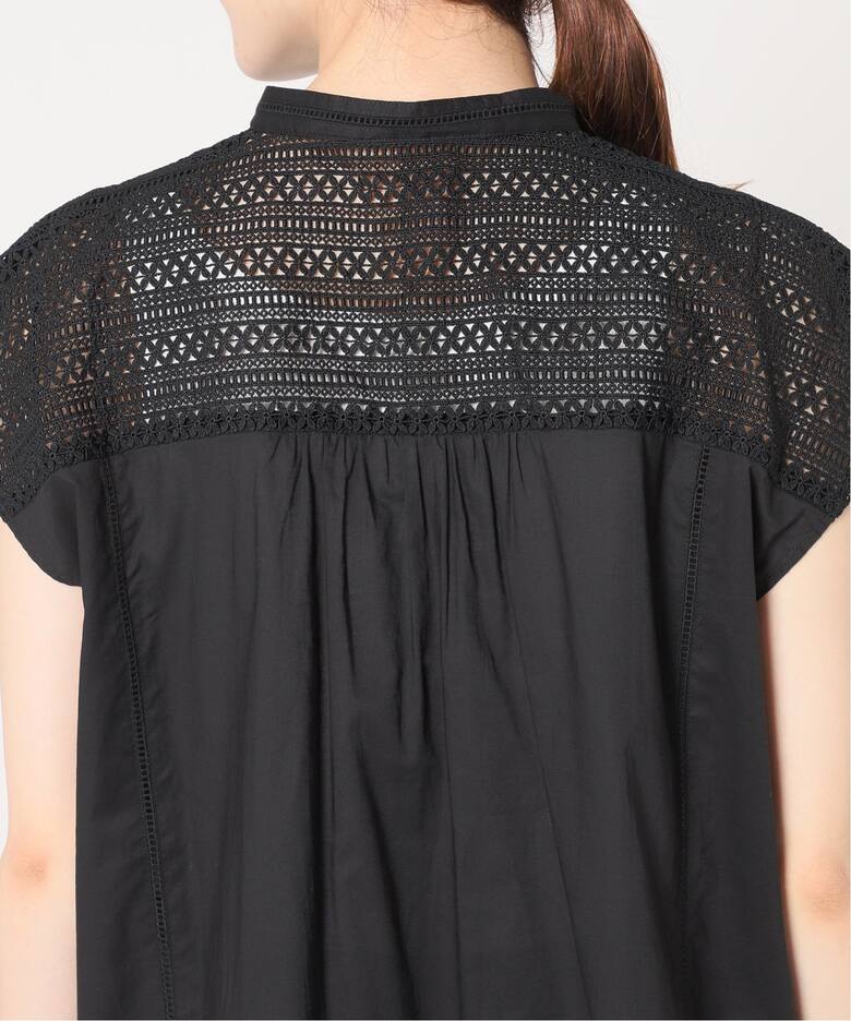 ≪追加≫ケミカルレーススタンドカラーブラウス（シャツ／ブラウス  