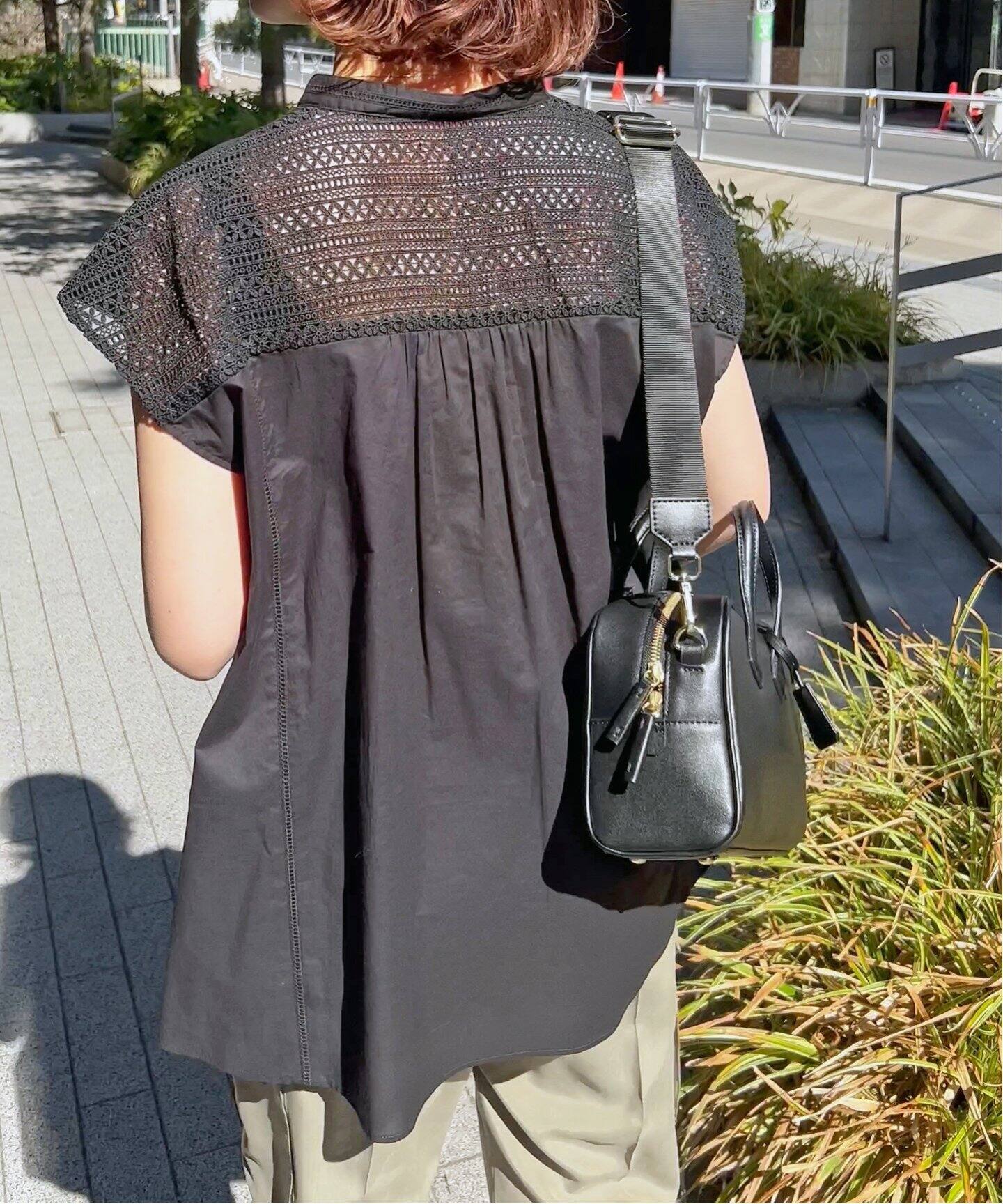 ≪追加≫ケミカルレーススタンドカラーブラウス（シャツ／ブラウス  