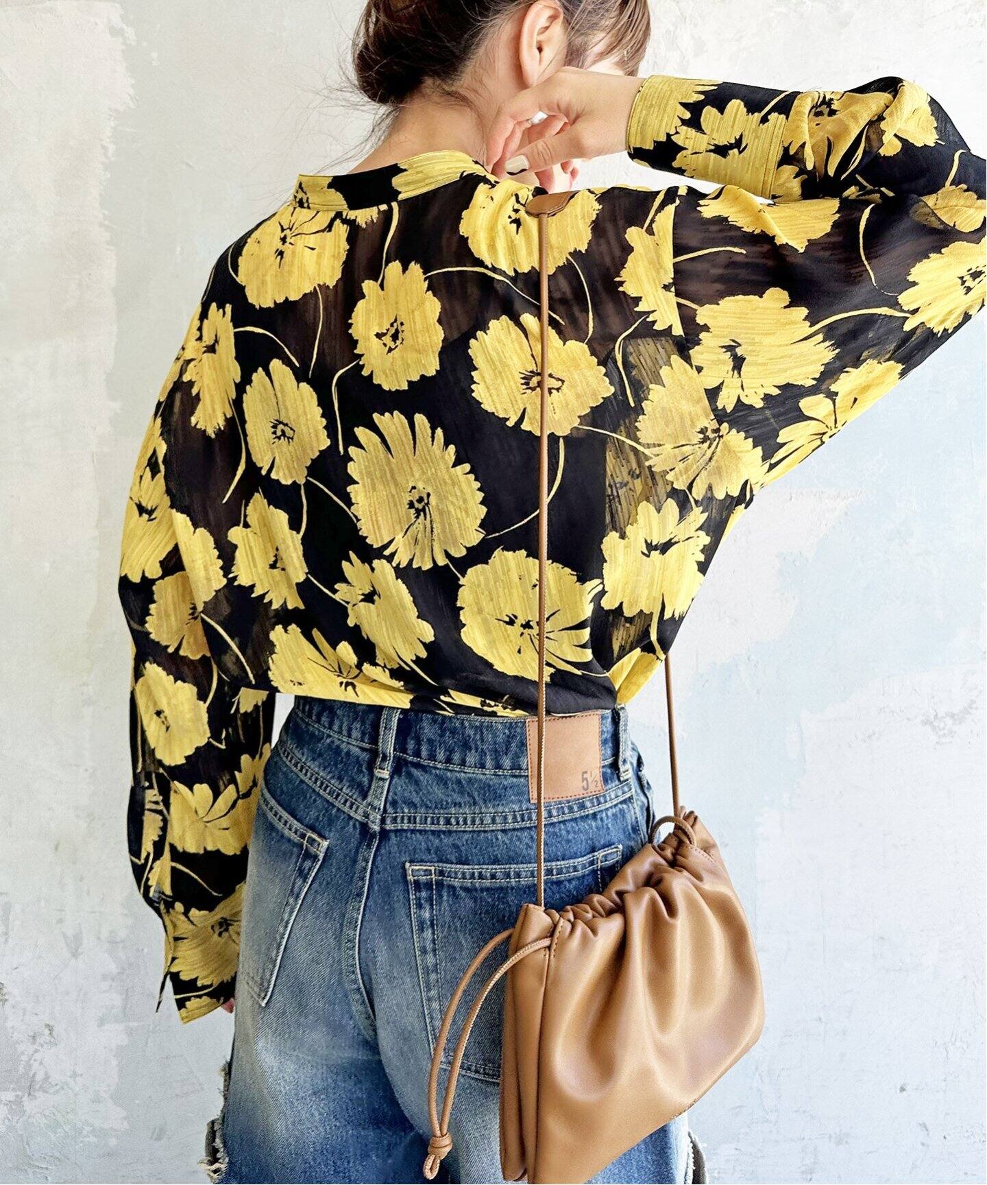 フラワープリントブラウス（シャツ／ブラウス）｜Spick and Span  