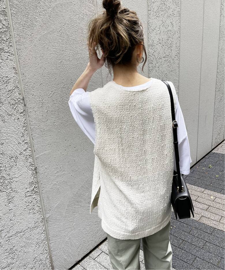 ≪WEB限定追加≫Italian fabric ツイードベスト（ベスト）｜Spick and  