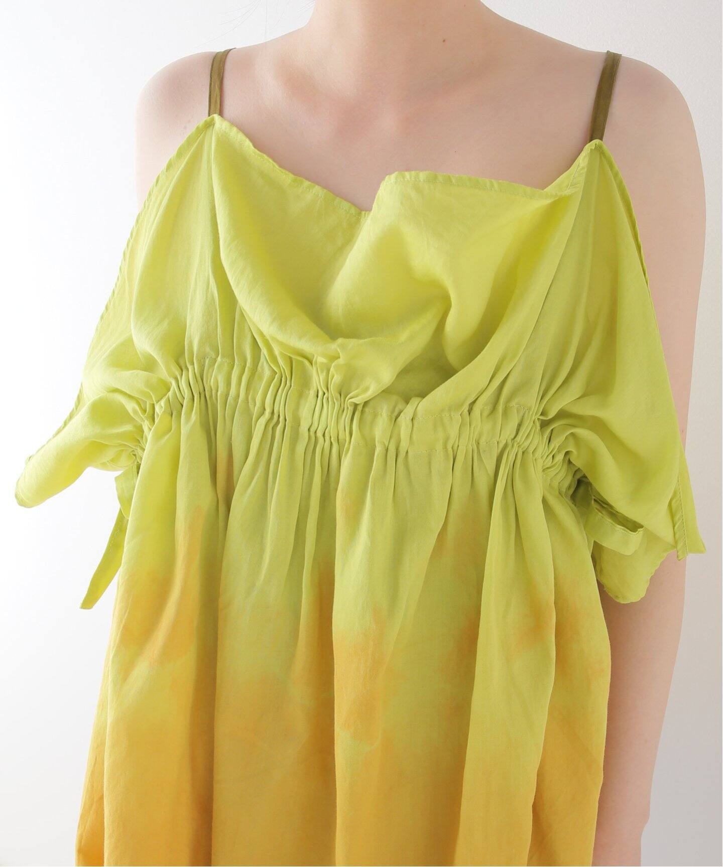 enrica / エンリカ】 HAND-DYEING BLOUSE IN OKINAWA（シャツ  