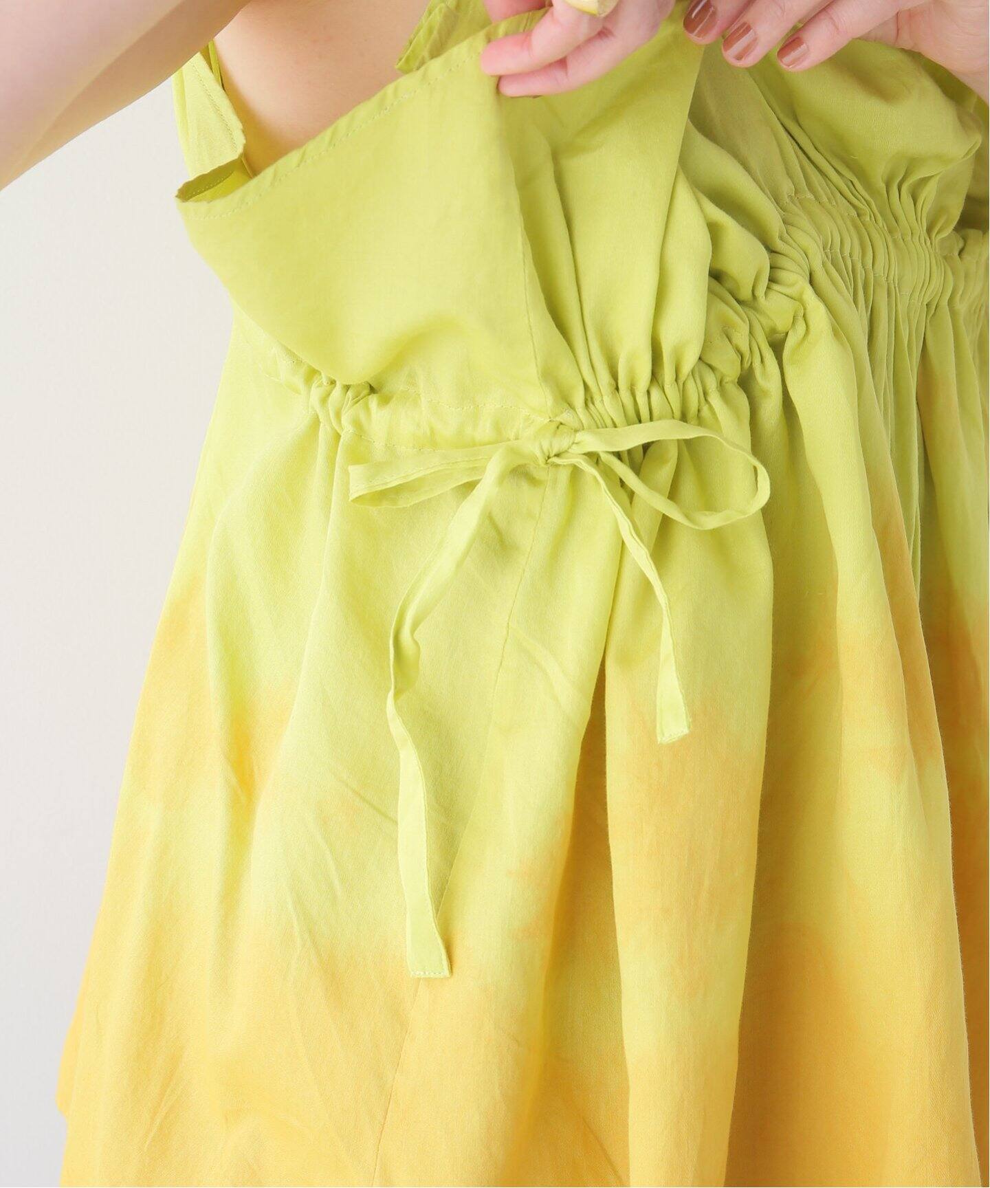 enrica / エンリカ】 HAND-DYEING BLOUSE IN OKINAWA（シャツ  