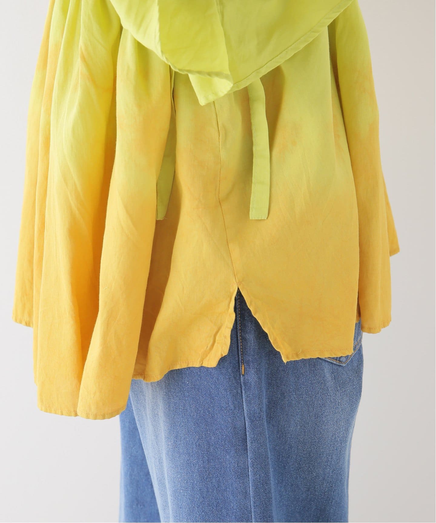 enrica / エンリカ】 HAND-DYEING BLOUSE IN OKINAWA（シャツ