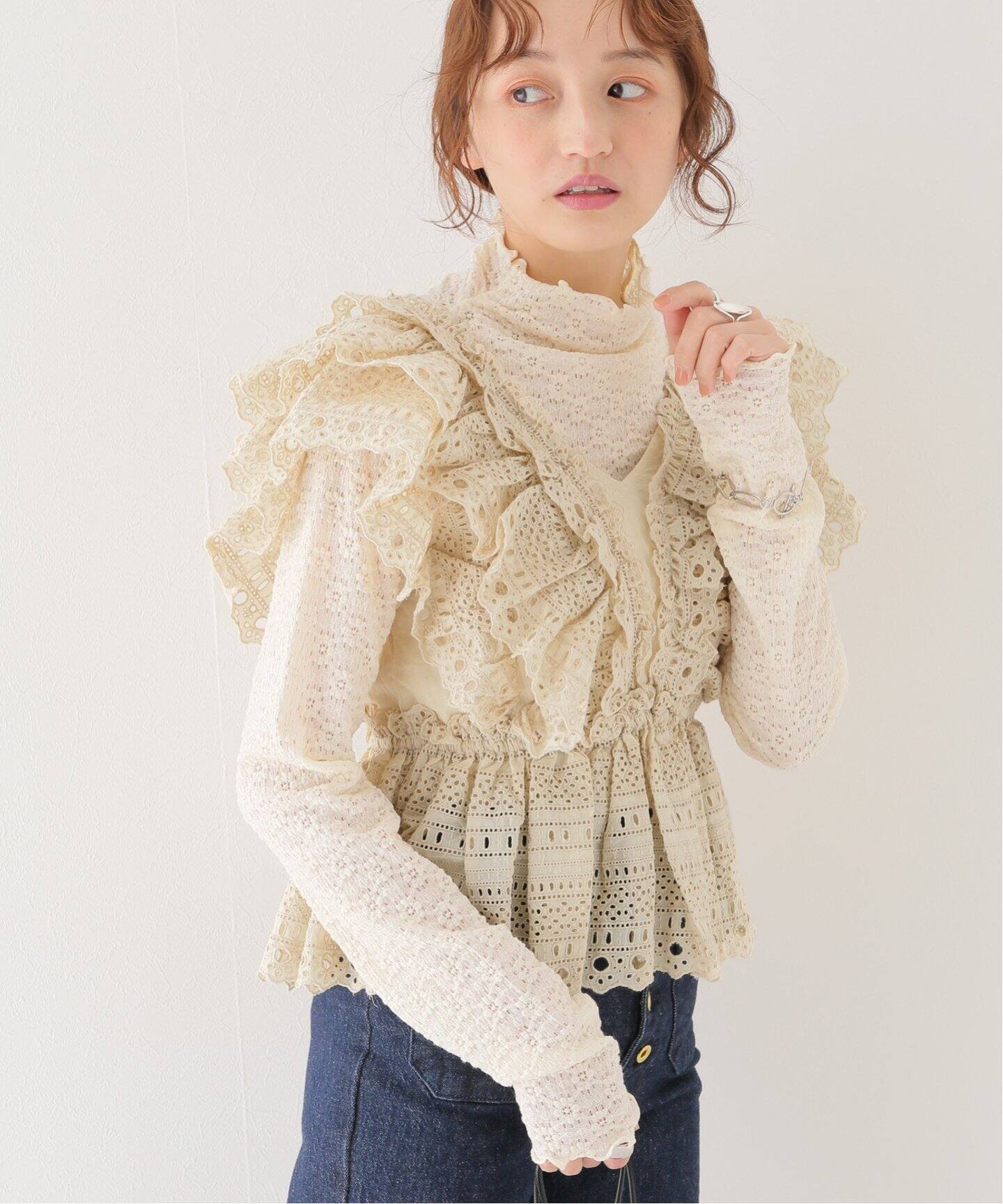 Sea New York シャーリングブラウス キルティング（sea new york | st 