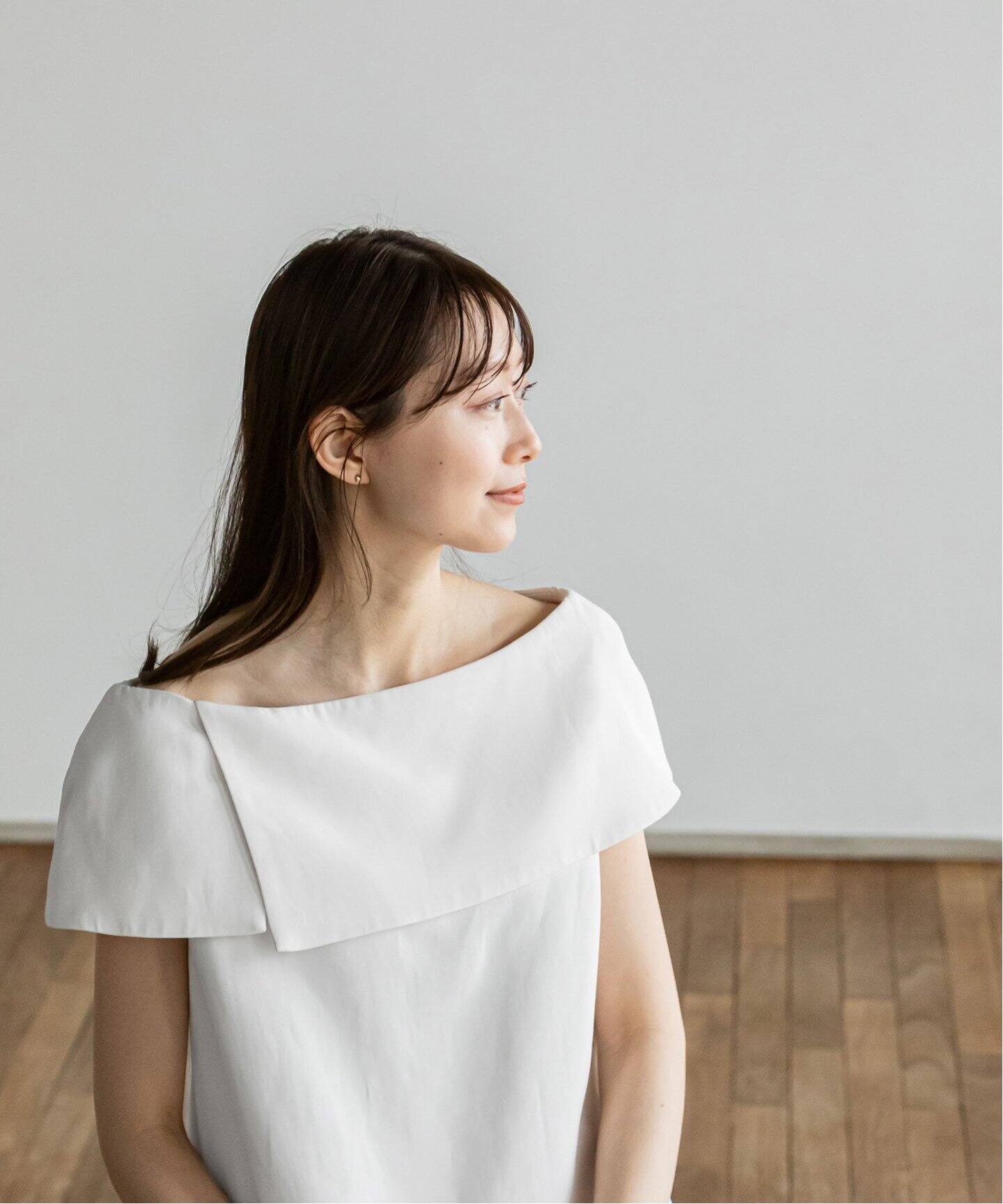 noble ケープブラウス 