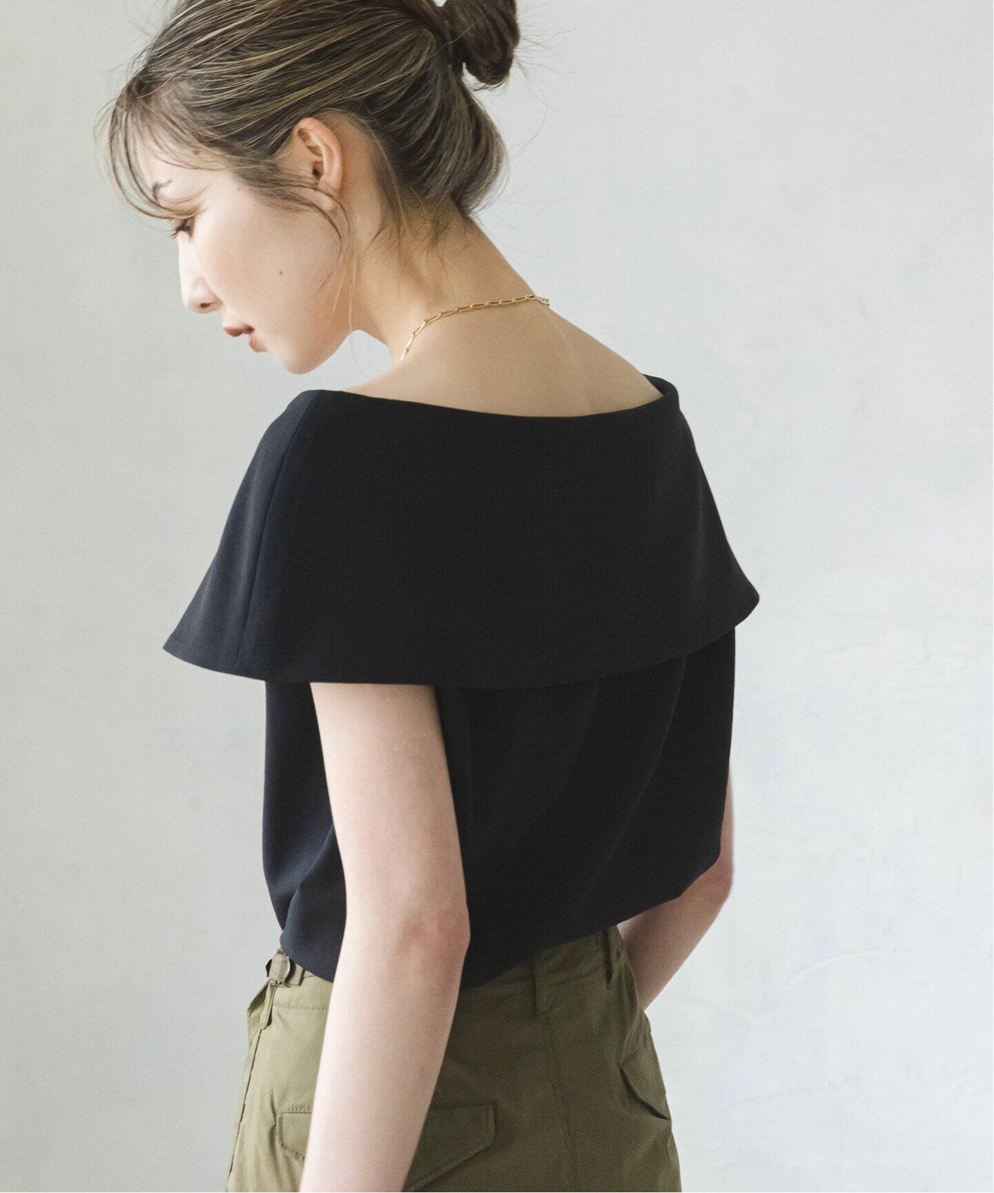 追加》ケープブラウス 2（シャツ／ブラウス）｜NOBLE（ノーブル）の  
