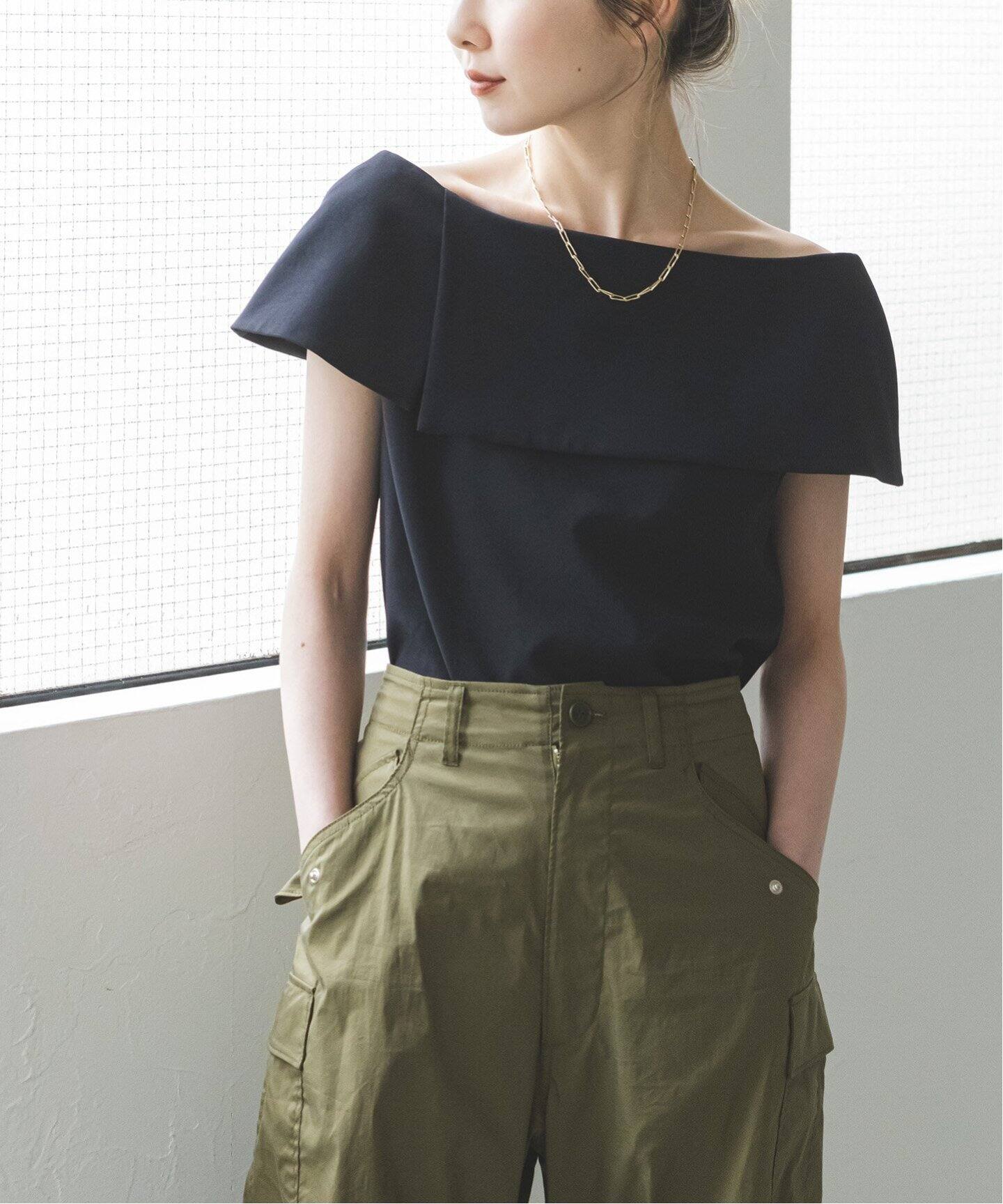 追加》ケープブラウス 2（シャツ／ブラウス）｜NOBLE（ノーブル）の  