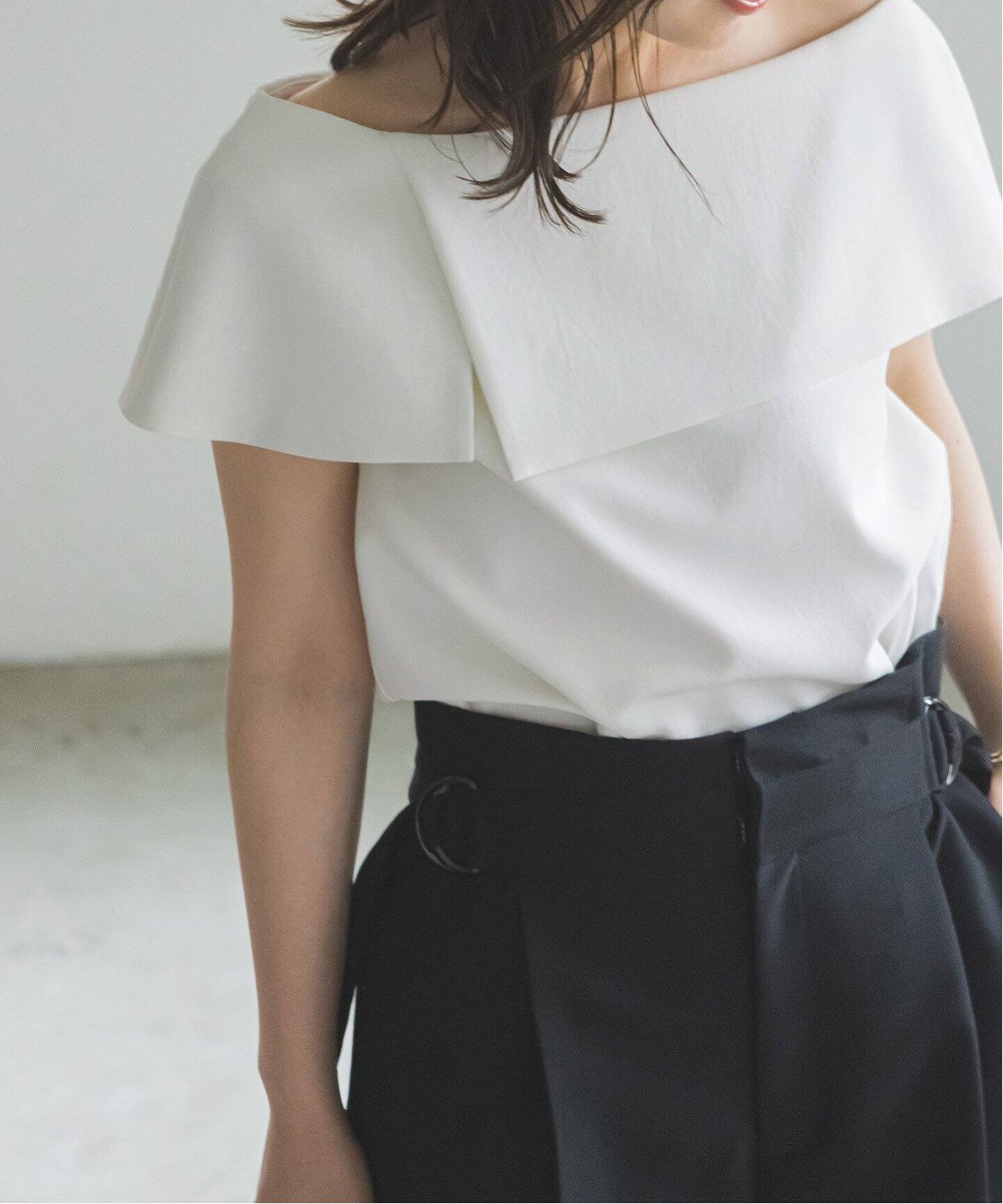 追加》ケープブラウス 2（シャツ／ブラウス）｜NOBLE（ノーブル）の  