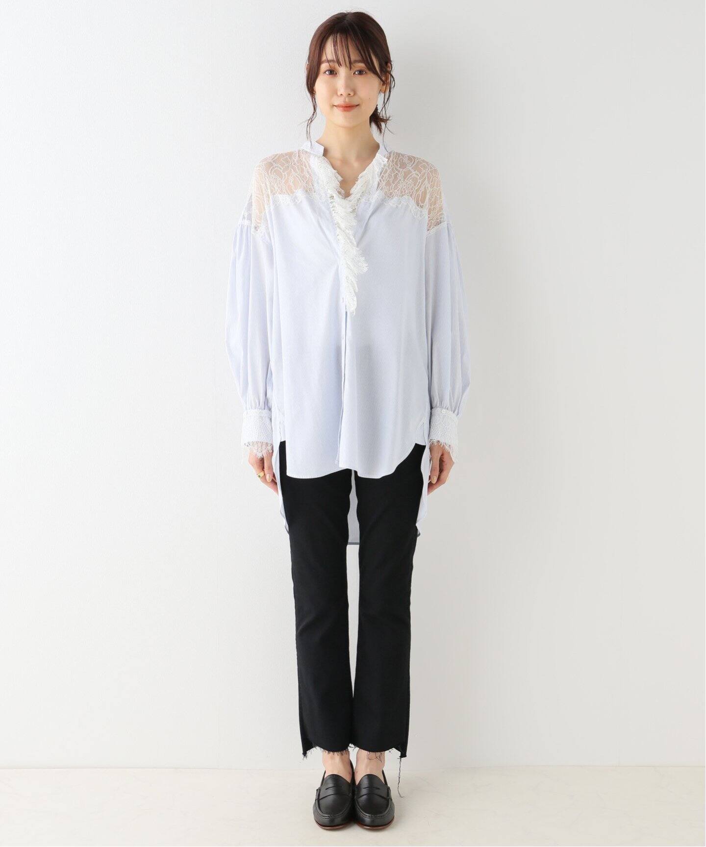 OWIL】RUFFLE SHIRT（シャツ／ブラウス）｜NOBLE（ノーブル）の通販 