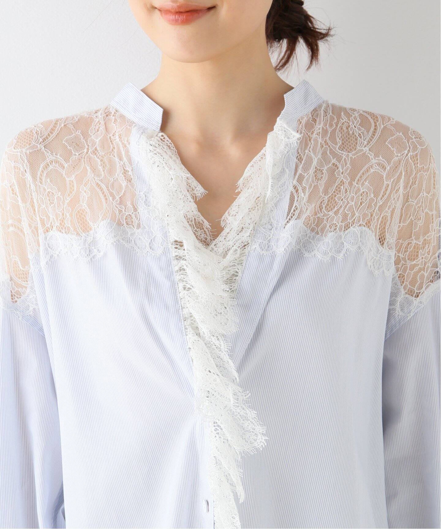 OWIL】RUFFLE SHIRT（シャツ／ブラウス）｜NOBLE（ノーブル）の通販 