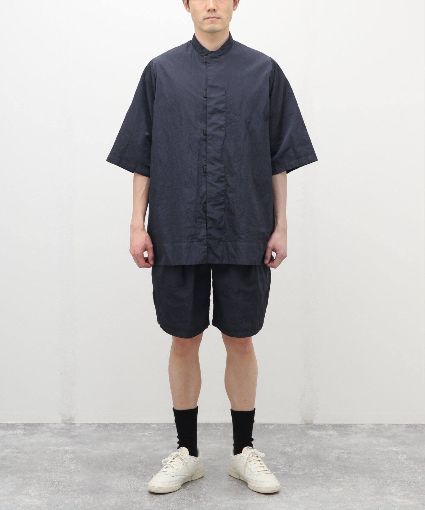 TEATORA / テアトラ】CAPSULESNAP SHIRT S/S （METALLIC PACKABLE  